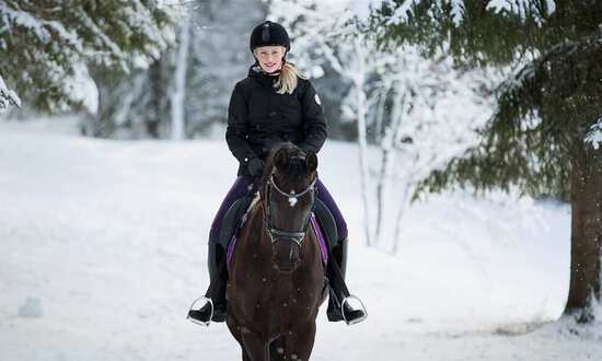 10 tips för vinterridning
