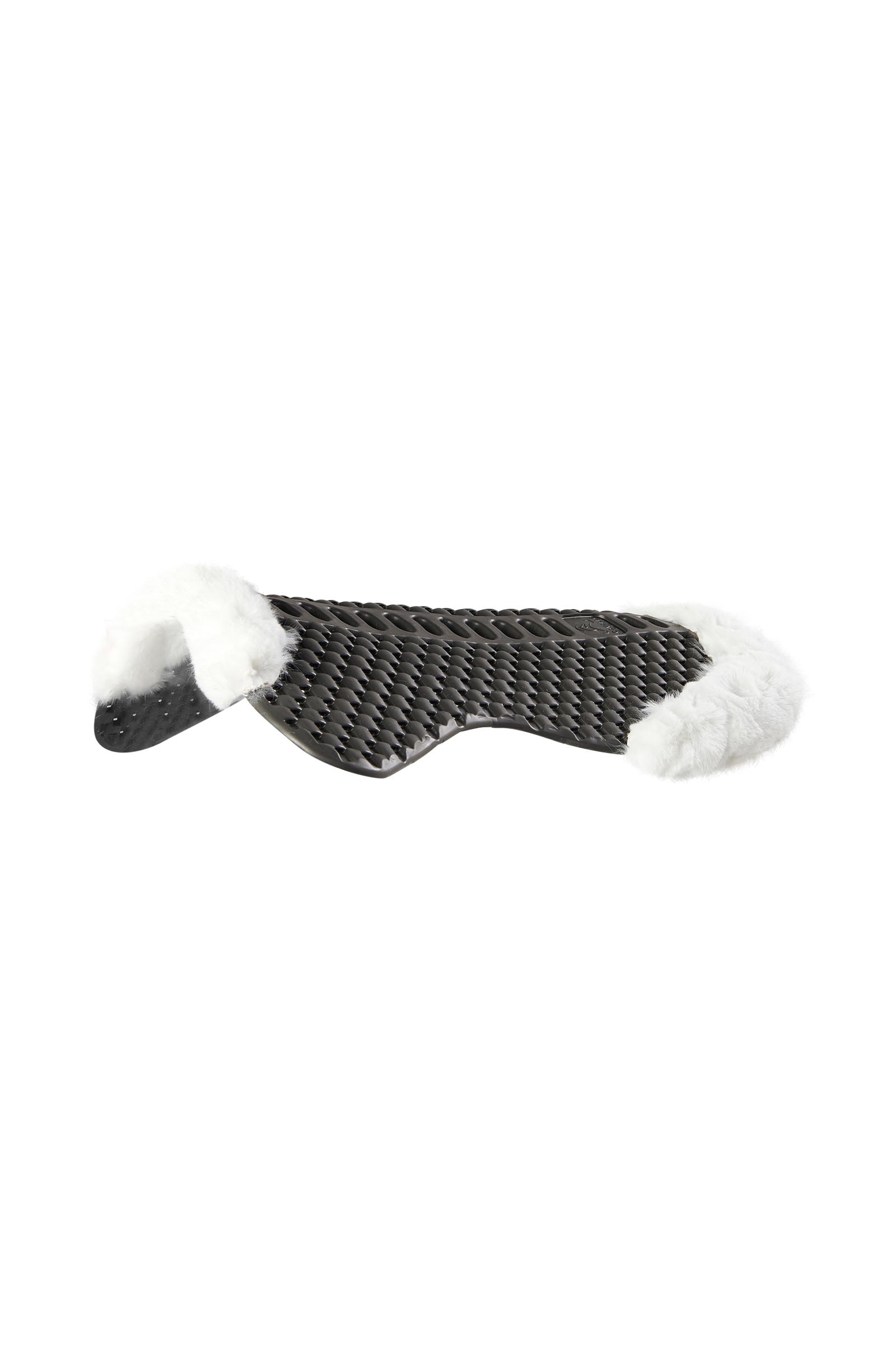 White Acavallo Pad Piuma Respira med syntetisk f&aring;rskinn, utsk&auml;rning, EVA, plan  