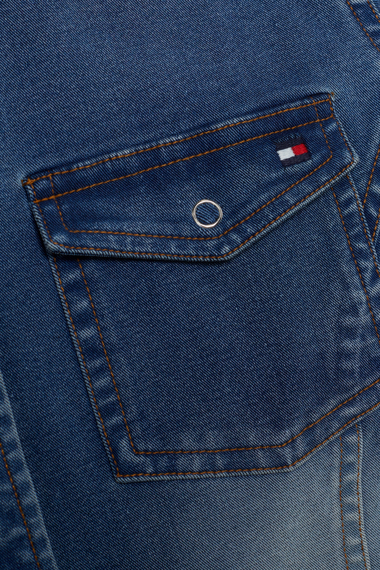 Tommy Hilfiger Equestrian Woodside Stretch Denim skjorta