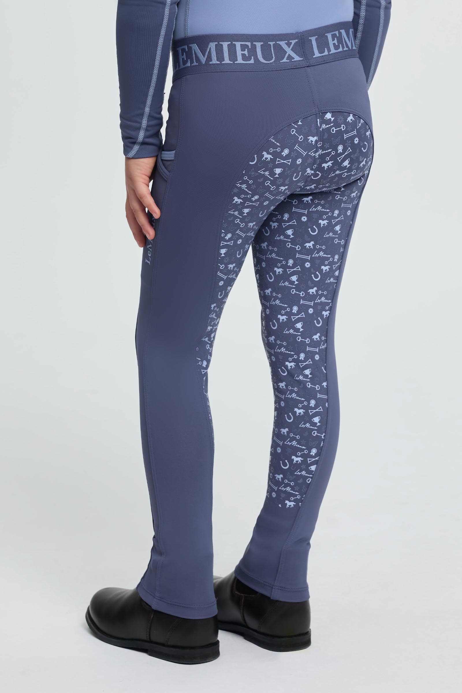 Shadow LeMieux mini barn pull on ridbyxor