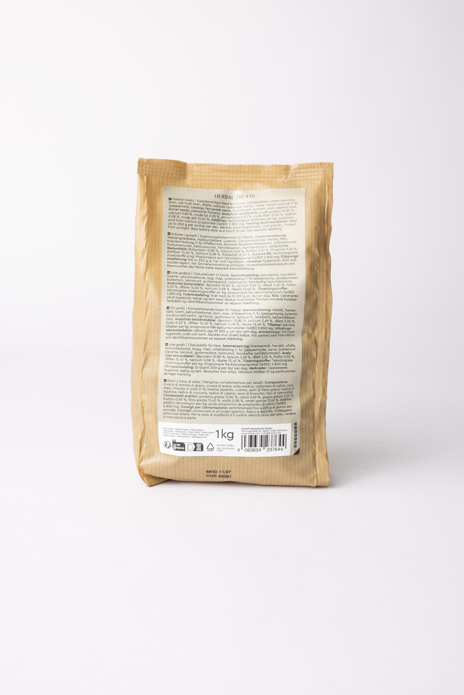 Horze Biscuits &Ouml;rter, h&auml;stgodis 1 kg