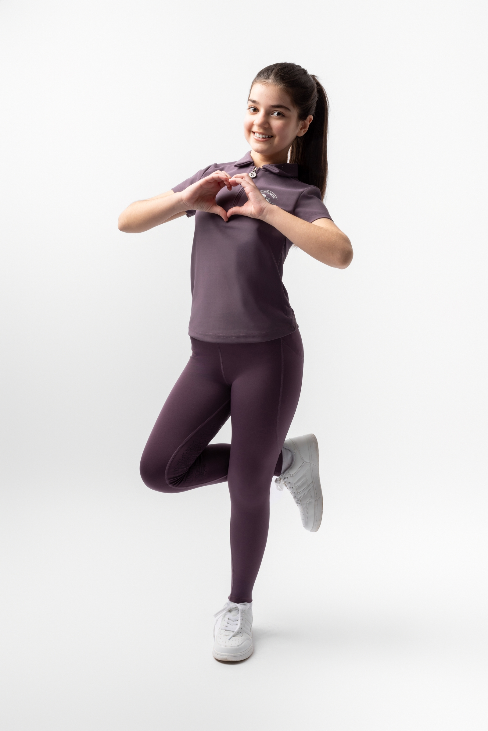 Horze Fay barn pikétröja  