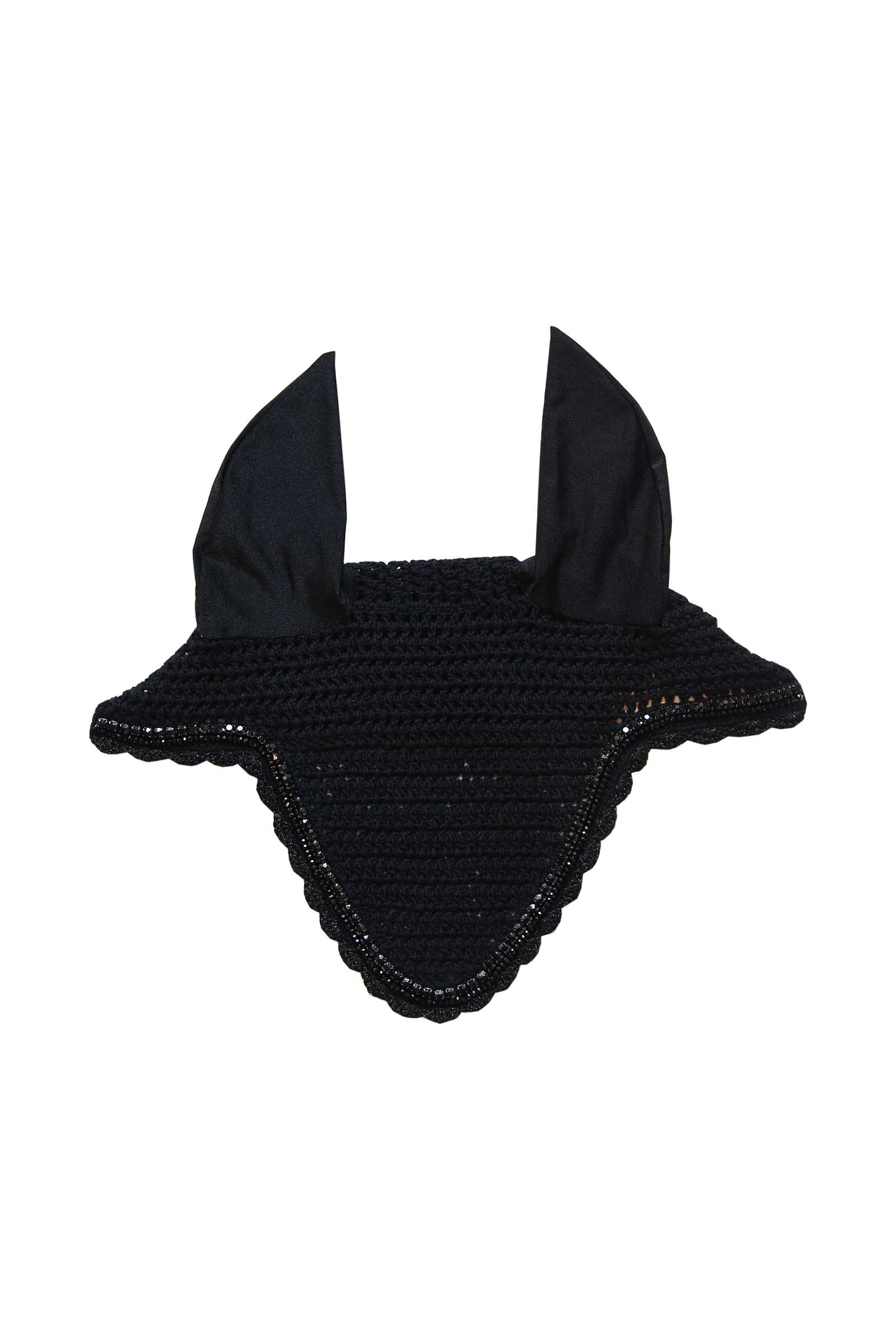 Kentucky Horsewear ljudisolerande ridhuva i lång modell med kristall & pärla