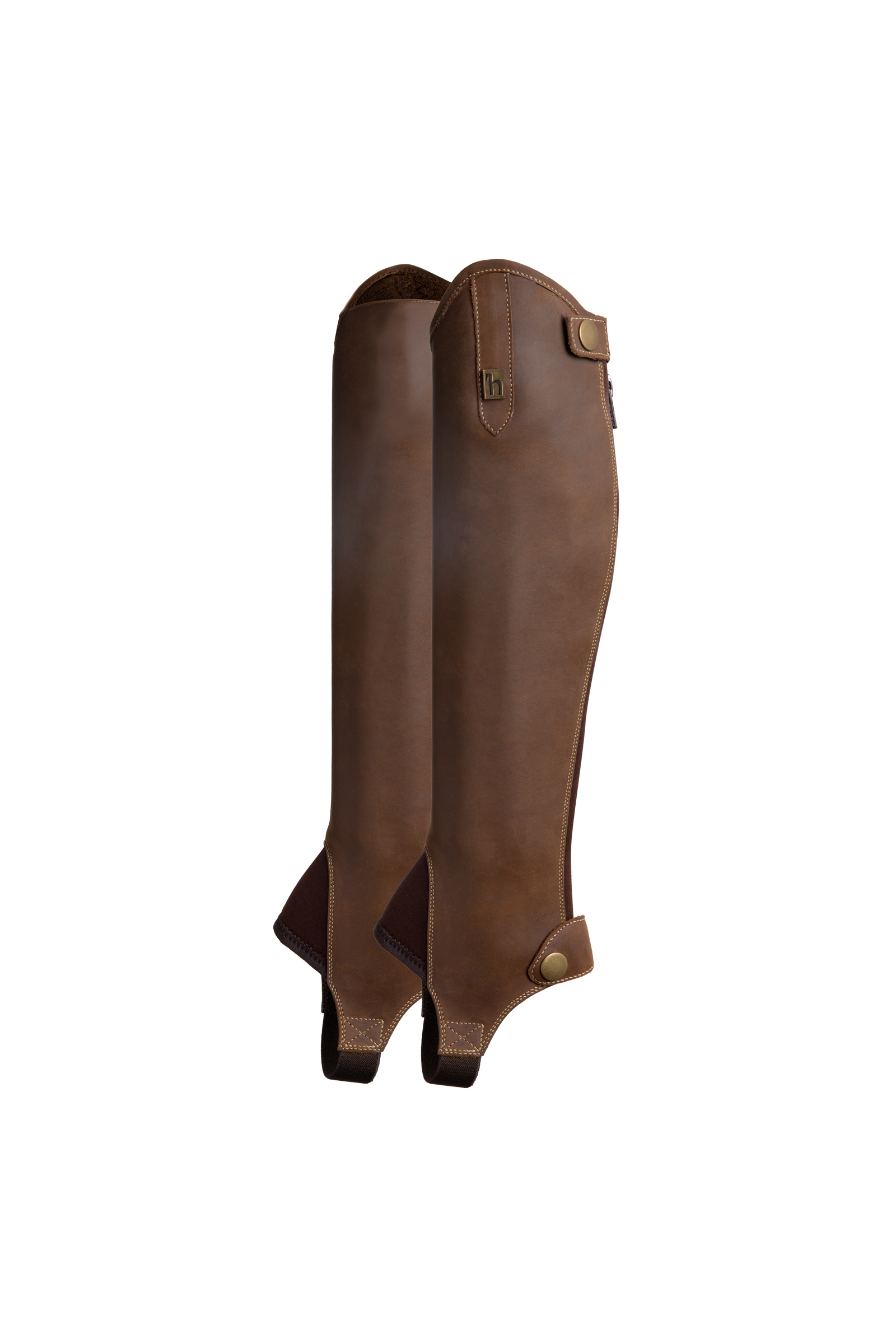 Brown Horze Ronda Teenage Läder Shortchaps
