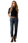 Ariat R.E.A.L. Mid Rise Stretch Ivy Stackable Straight Leg Mid-rise stretch jeans f&ouml;r dam med raka ben