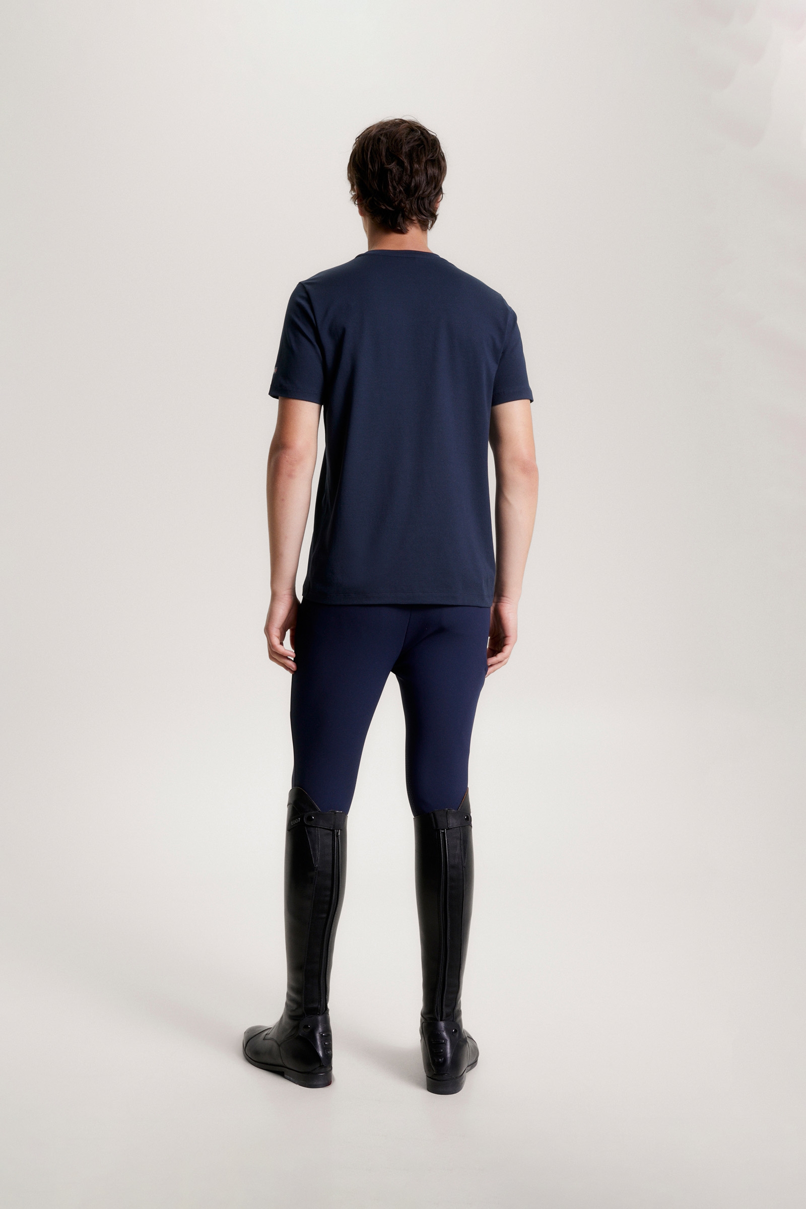 Tommy Hilfiger Equestrian Williamsburg T-shirt med grafiskt tryck och korta ärmar