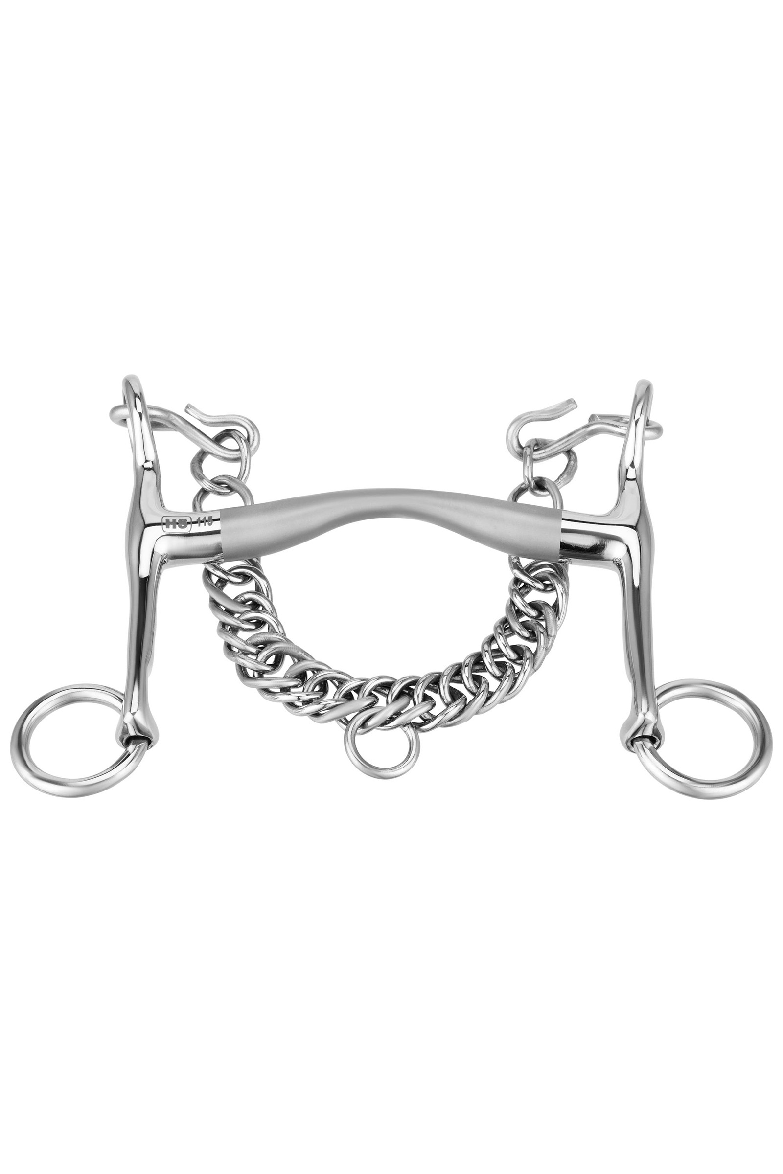 Sprenger Satinox kandarbett, 14 mm, med 5 cm skänklar