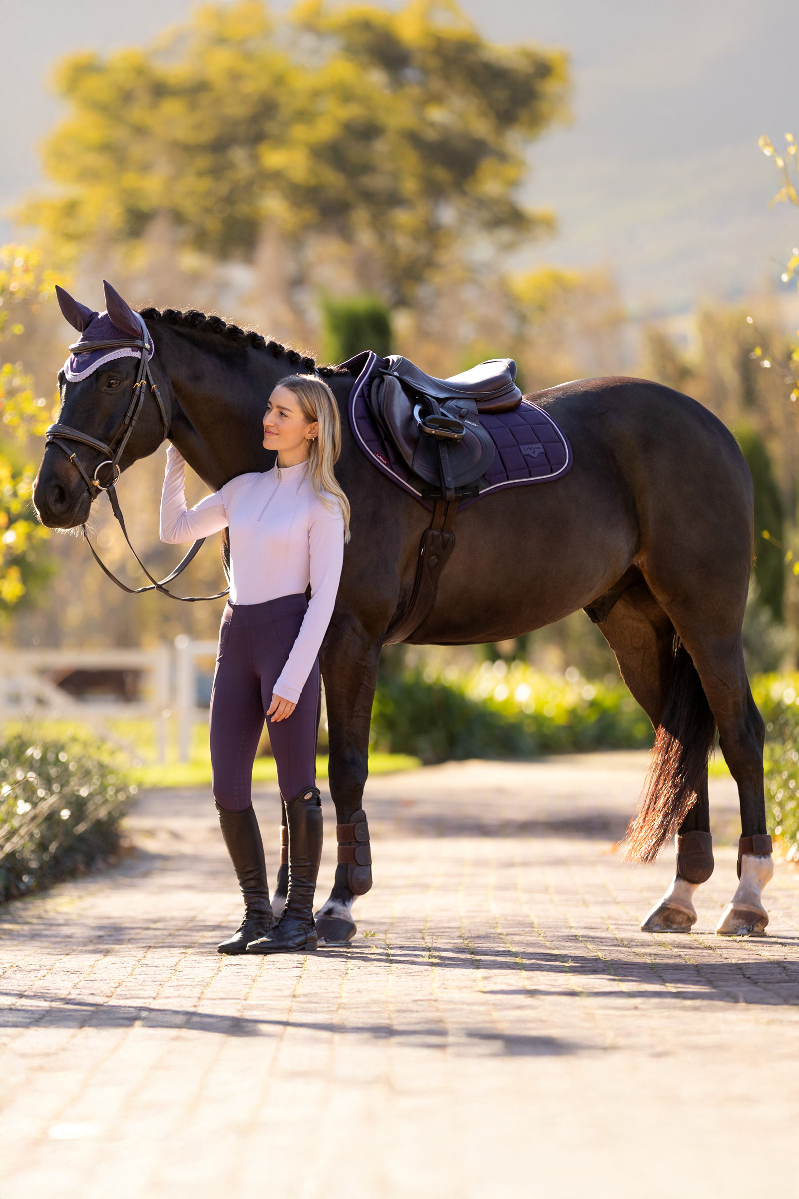 LeMieux Loire Square CC Hoppschabrak