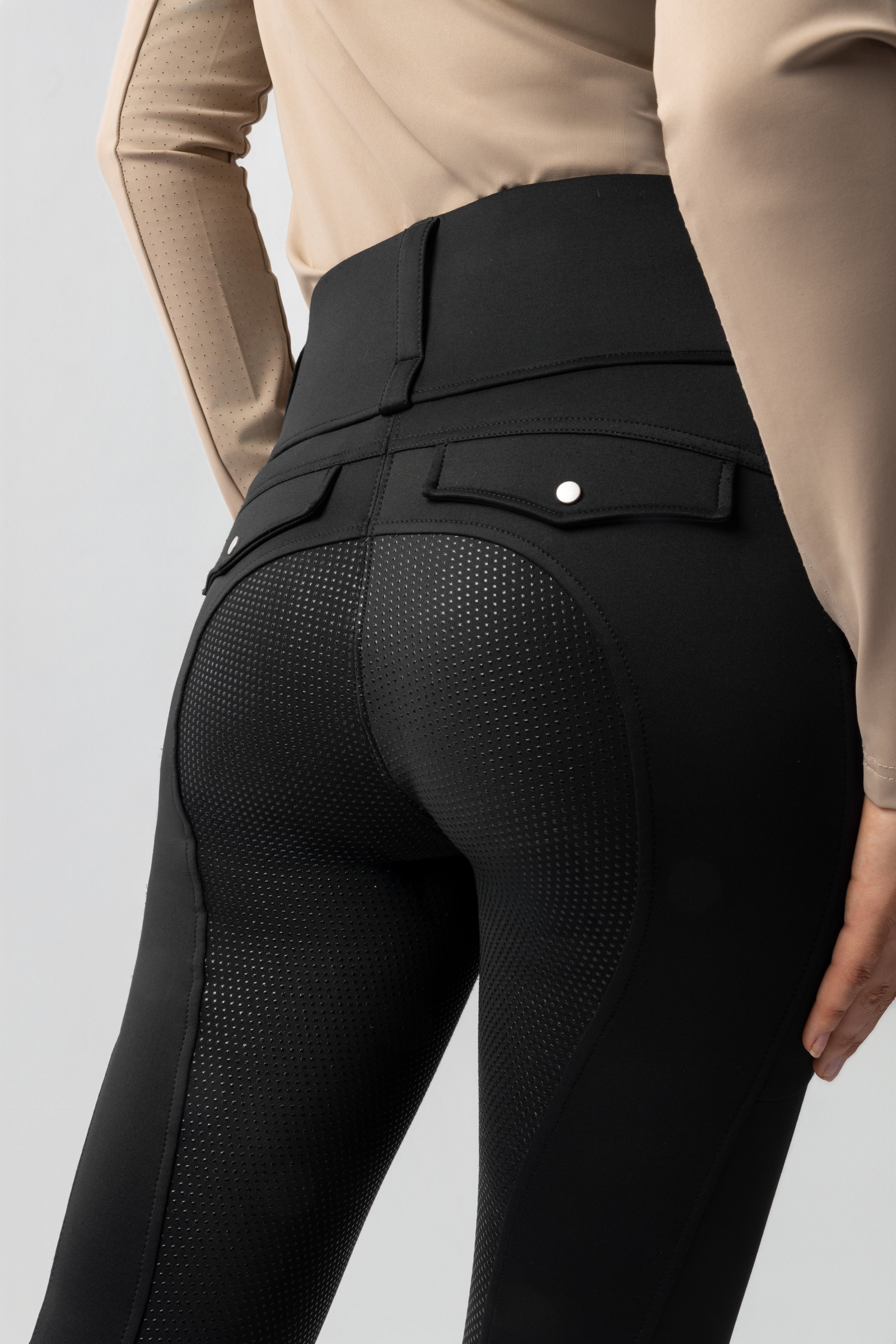 Horze Anya Hybrid Thermotights med Fullgrip