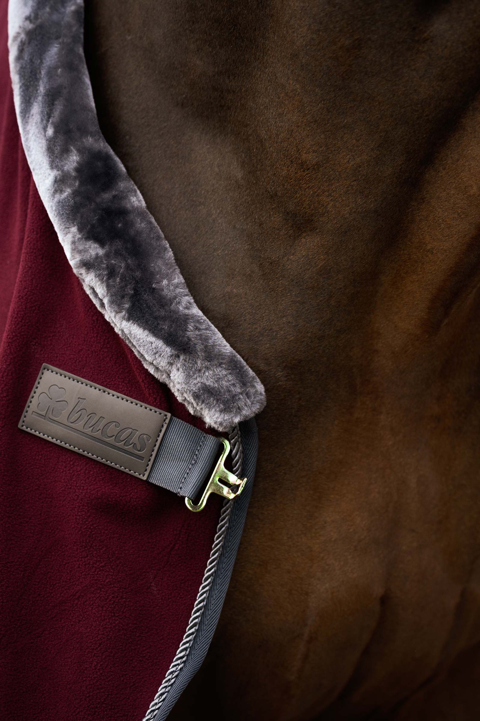 Bucas Show-Line Fleece Rug, 400 g