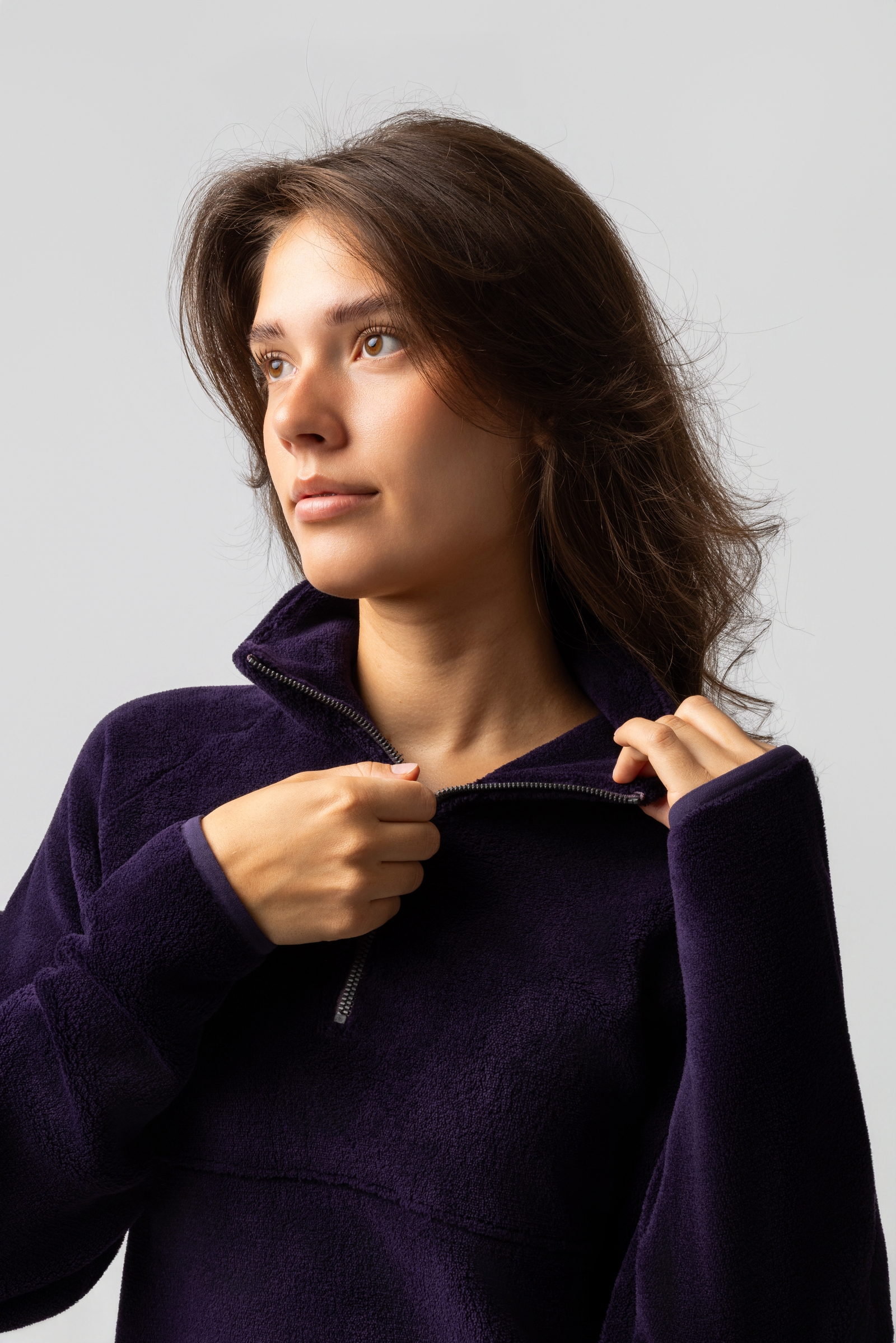 Horze Frieda Dam anorak fleece tr&ouml;ja