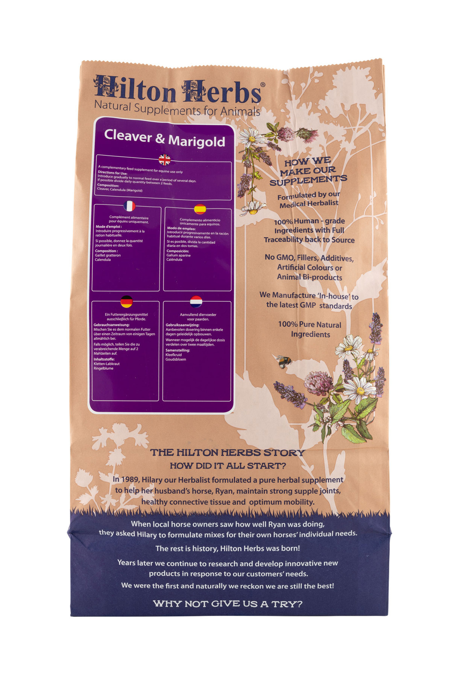 Hilton Herbs Cleaver & Marigold, 1 kg Bag