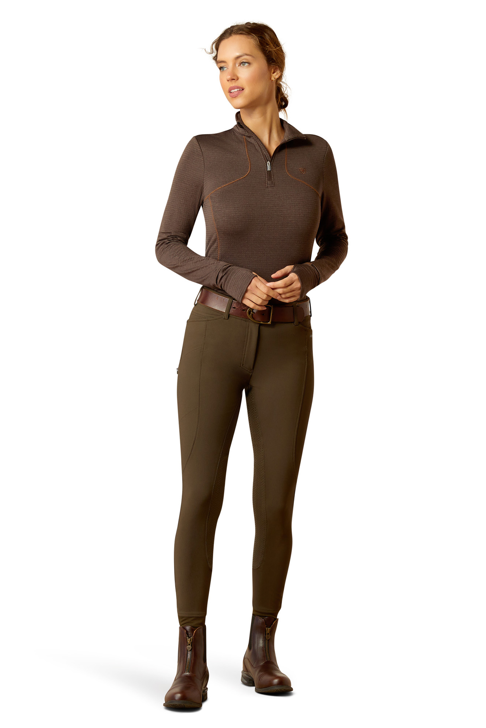 Ariat Gridwork 1/4 Zip Baselayer