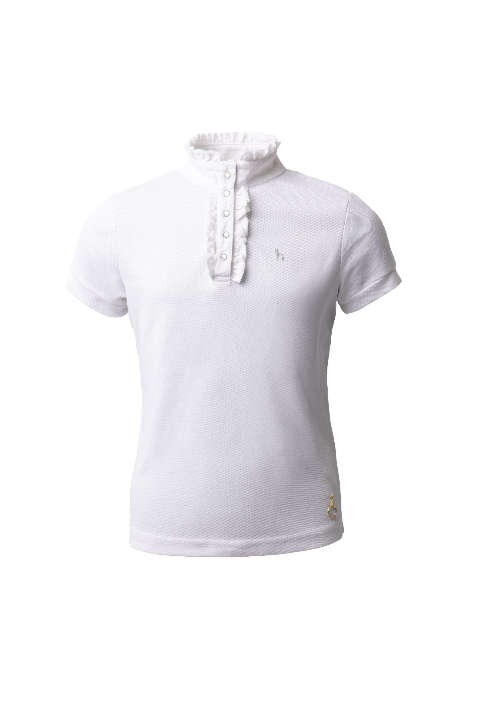 Horze Christel volang t&auml;vlings skjorta med kort &auml;rm f&ouml;r barn