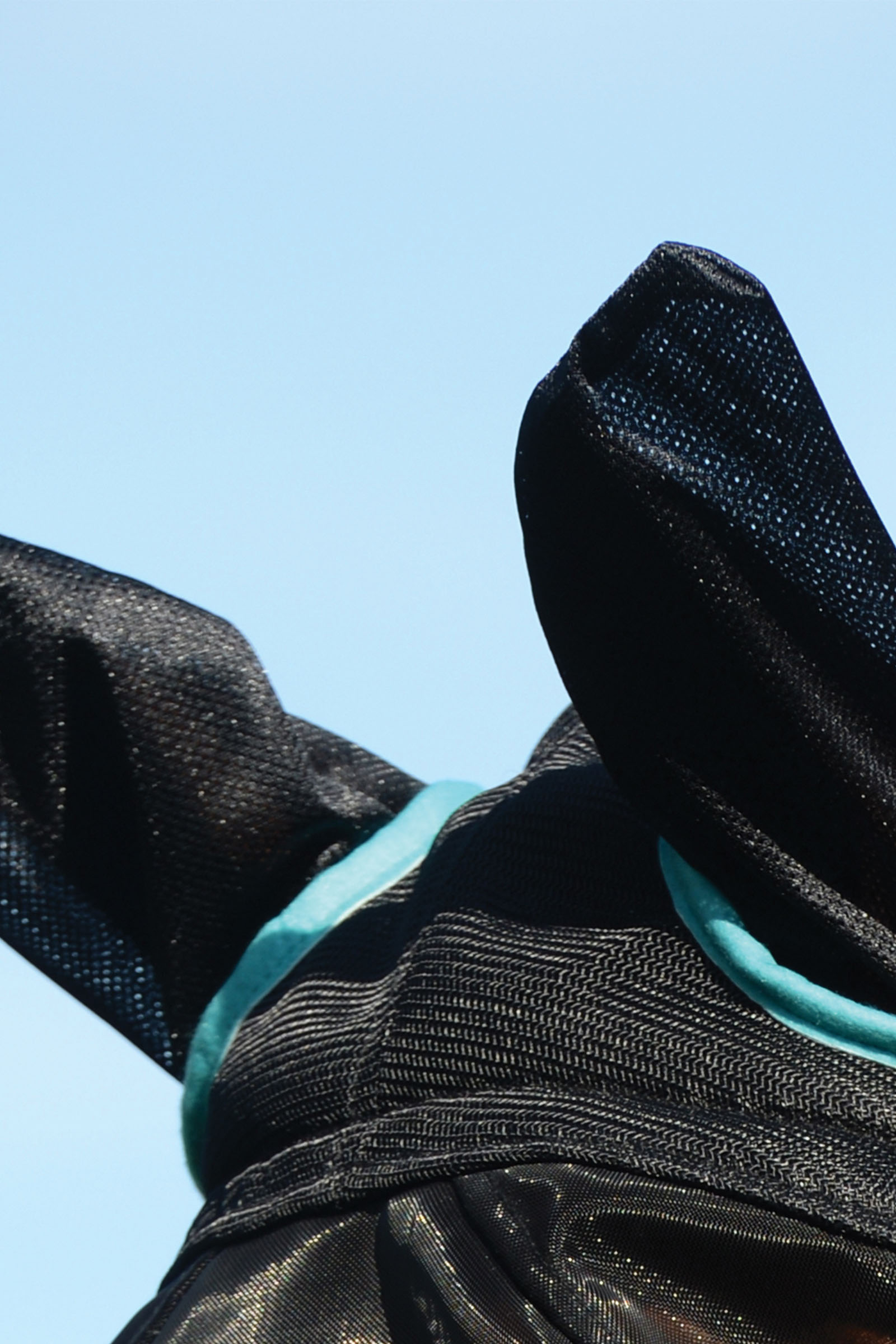 Weatherbeeta Comfitec Deluxe finmaskig meshnätmask med öron och fransar