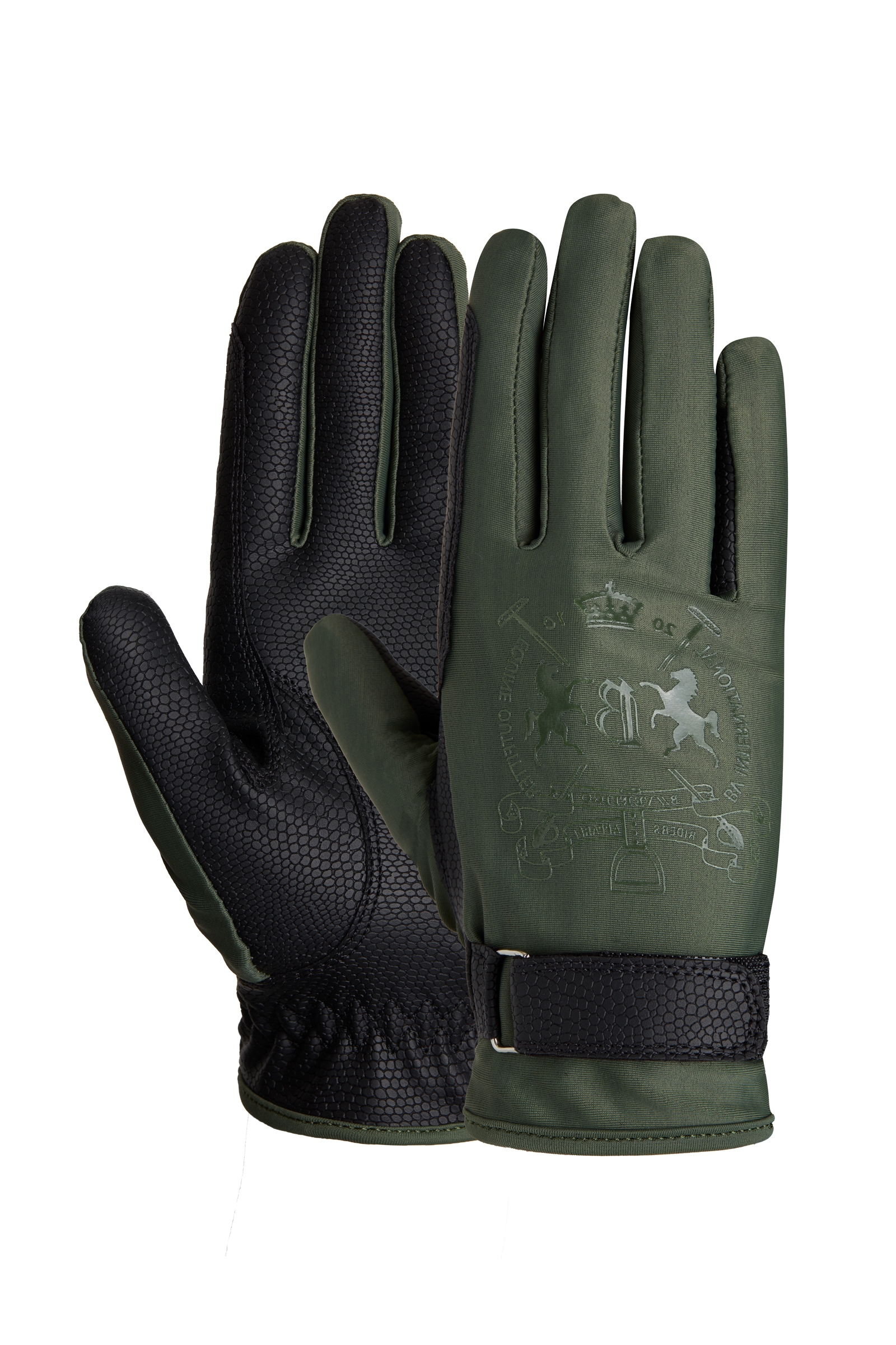 B Vertigo Laia ridhandskar för dam med logotyptryck