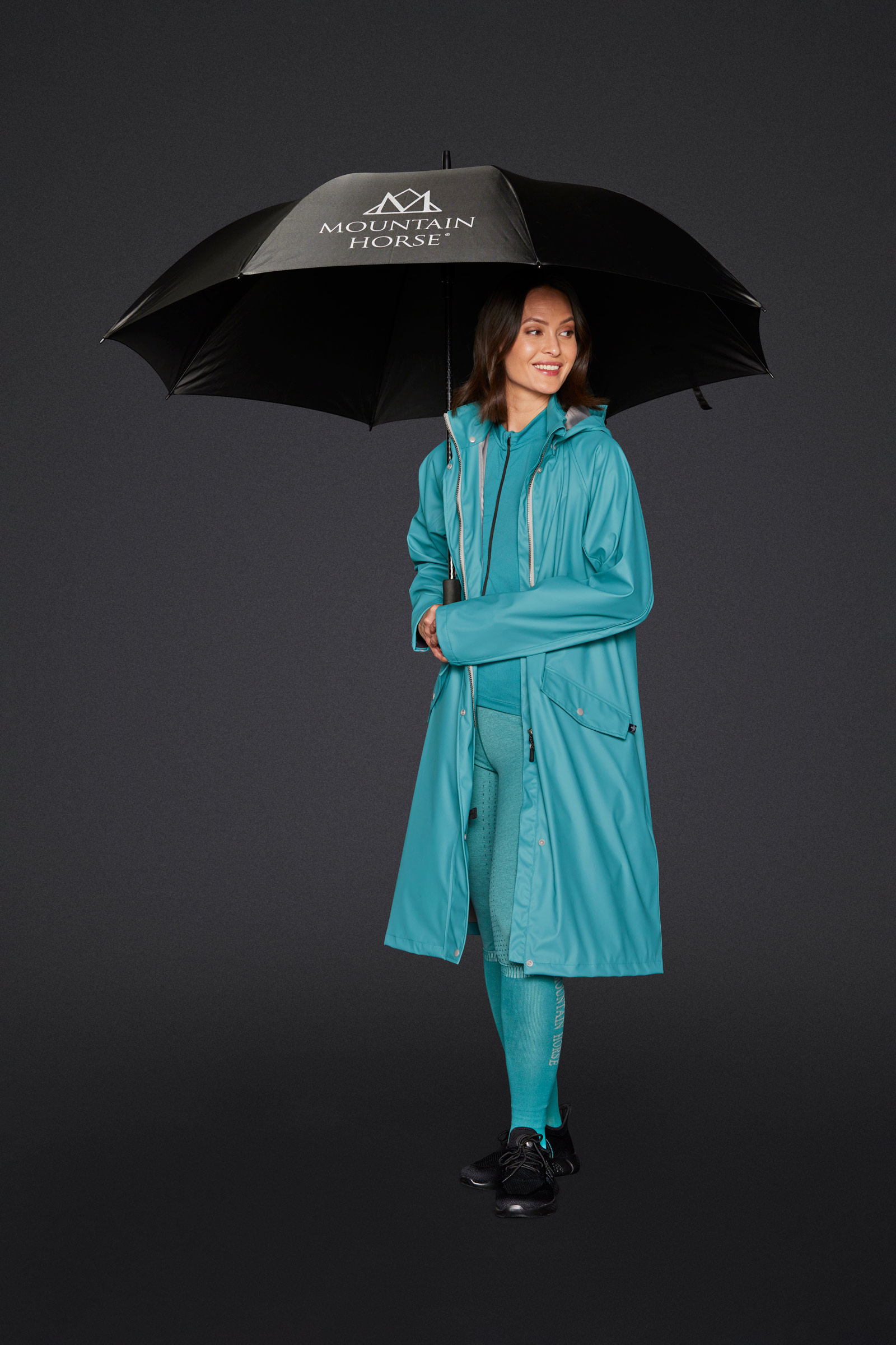 Aquifer Blue Mountain Horse Mindy Rain Coat
