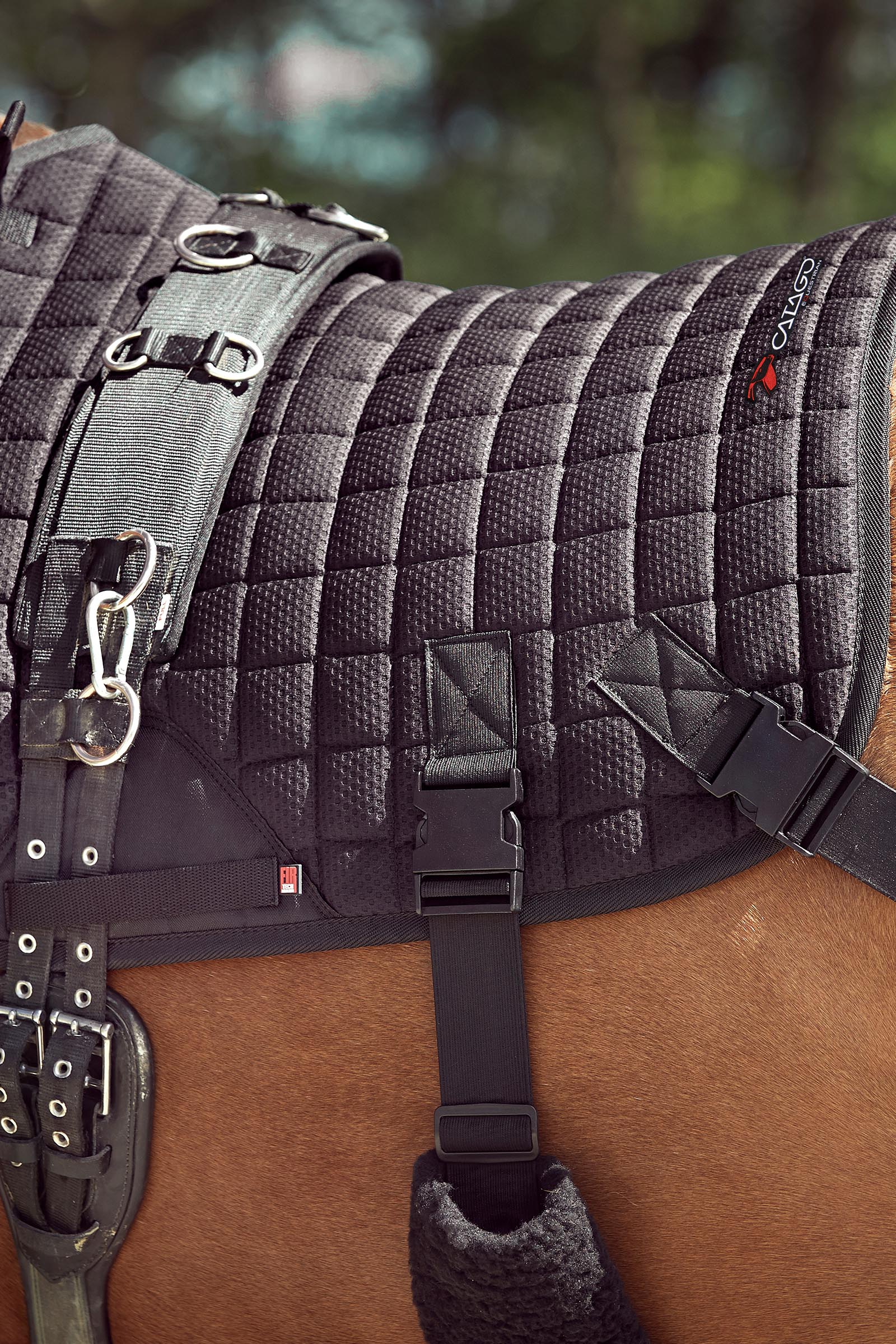 Catago FIR-Tech träningsschabrak med elastiska remmar