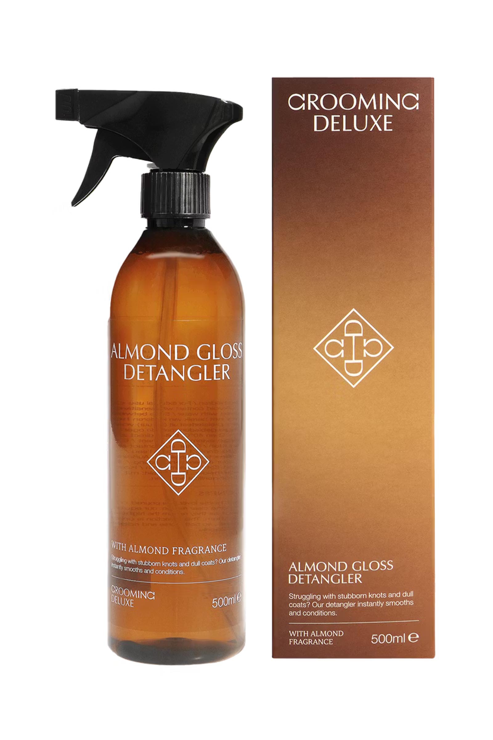 Grooming Deluxe Almond Gloss utredningsspray, 500 ml