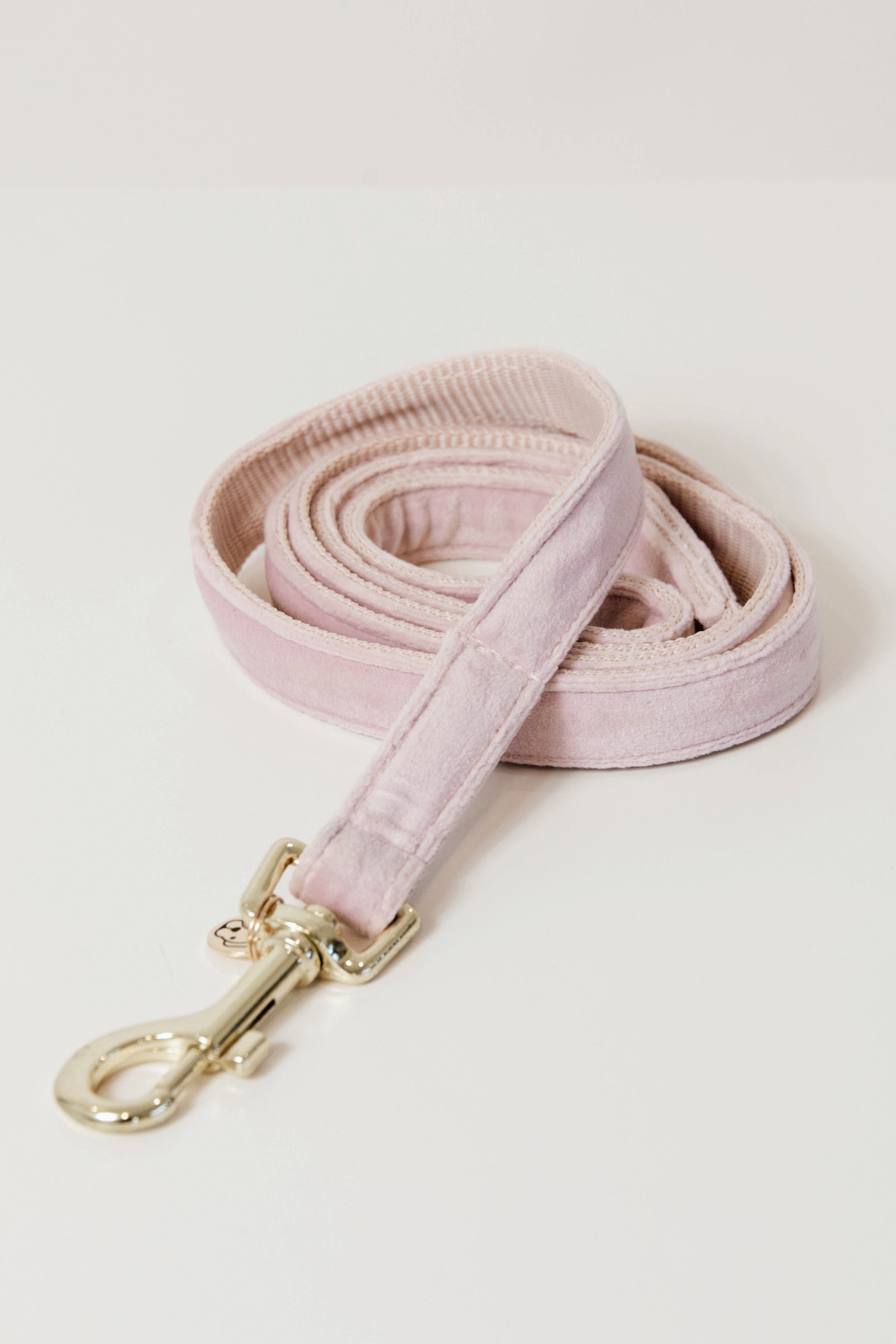 Light Pink Kentucky Dogwear Dog Velvet hundkoppel