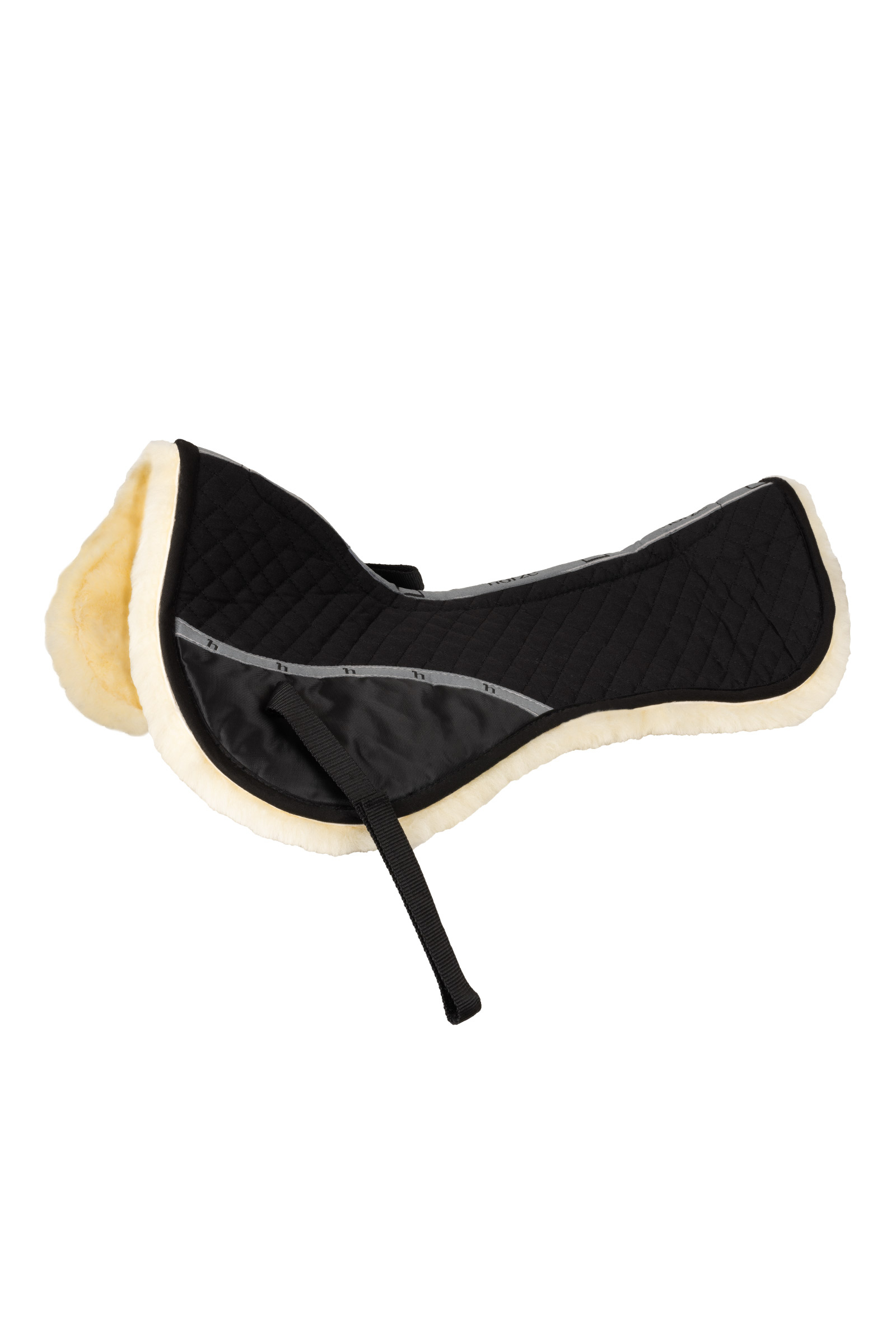 Horze Harleigh upph&ouml;jande pad med f&aring;rskinn och fri ryggrad