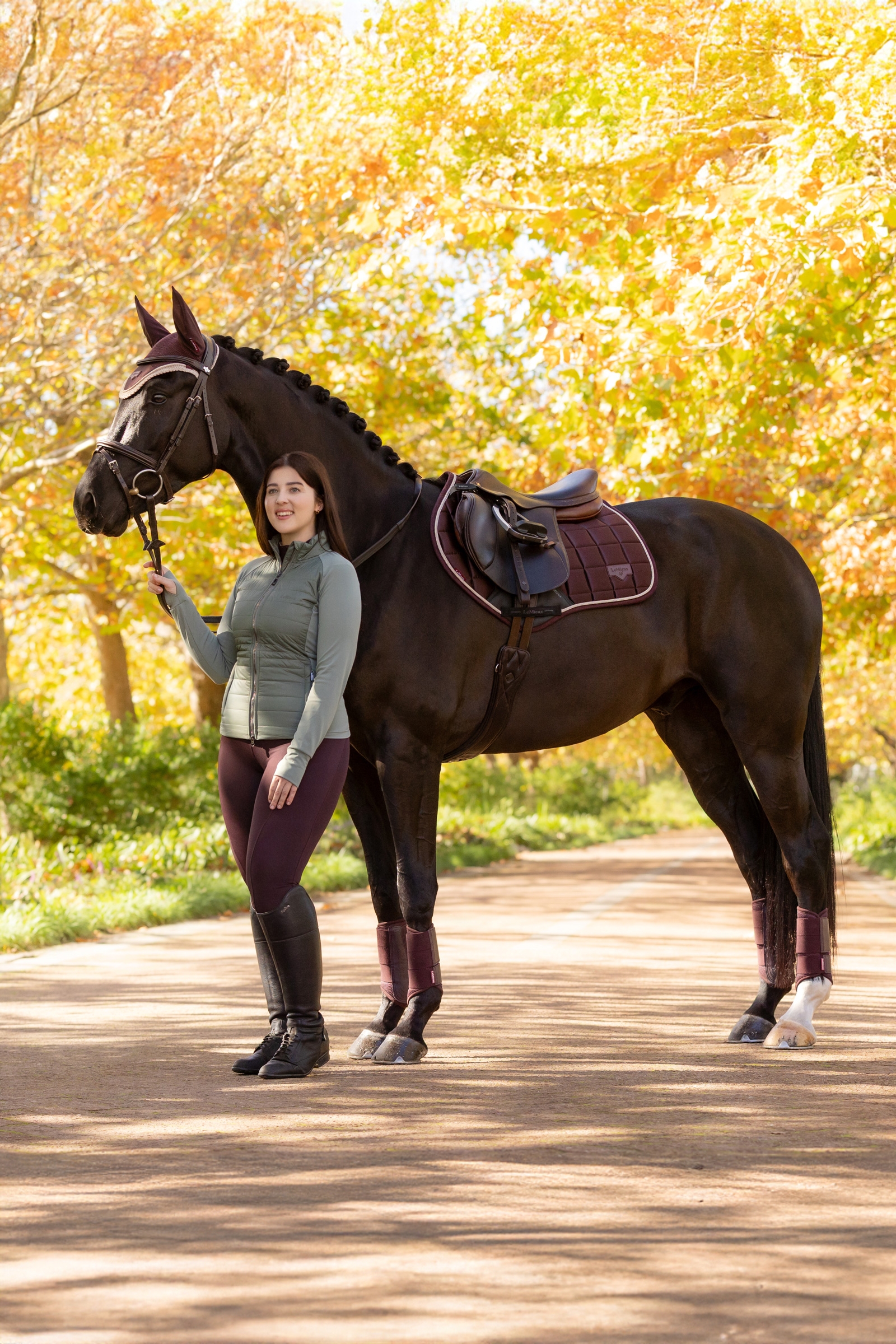 LeMieux Loire Square CC Hoppschabrak