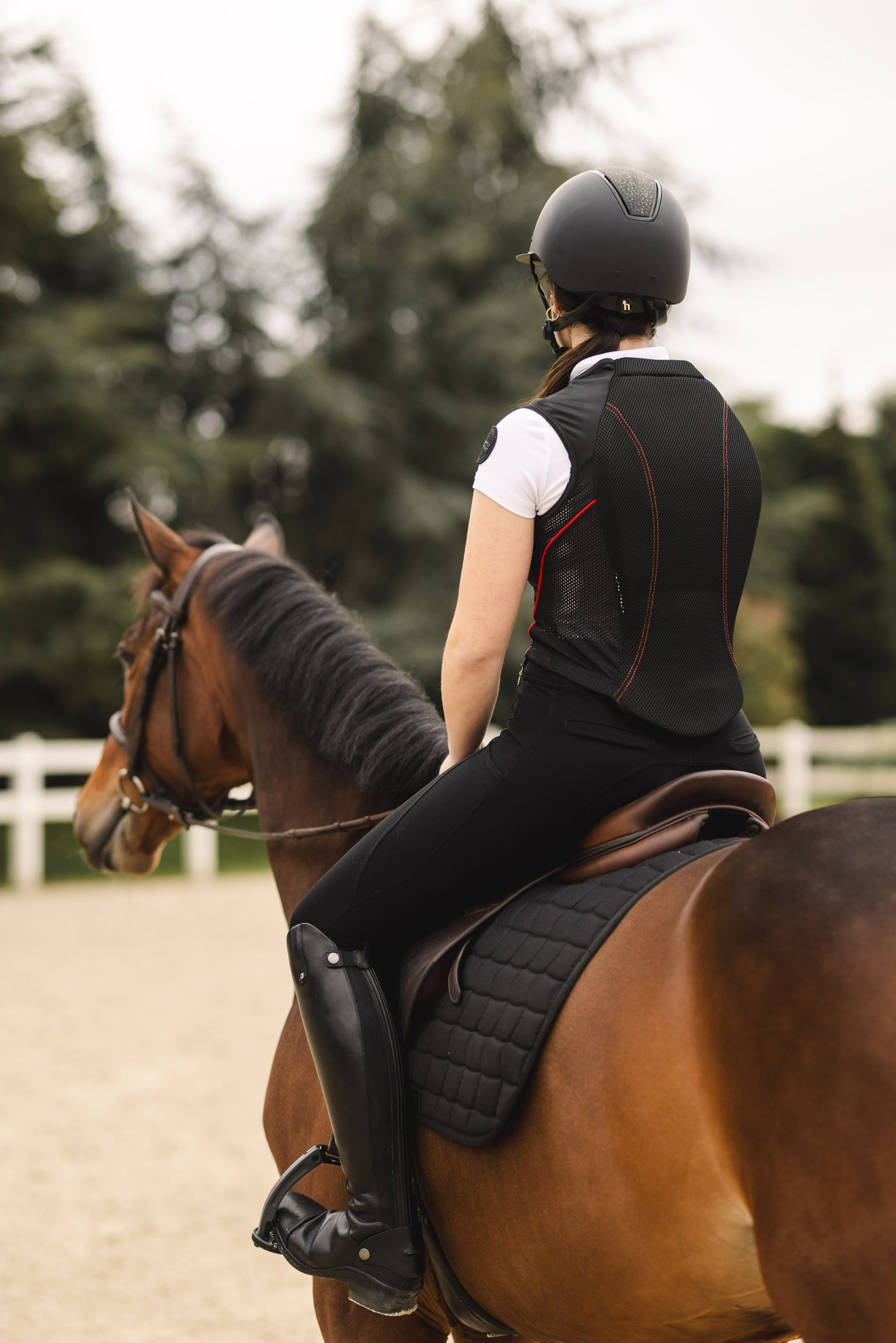 Horze LUNA Ryggskydd 