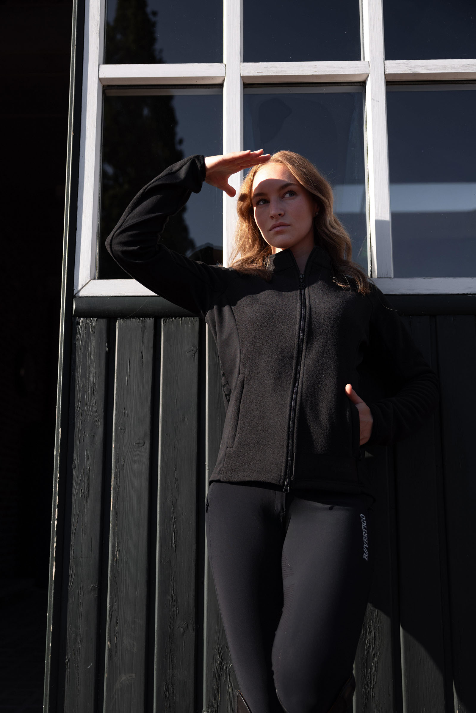 B Vertigo Cleo ridjacka i stretchfleece f&ouml;r dam