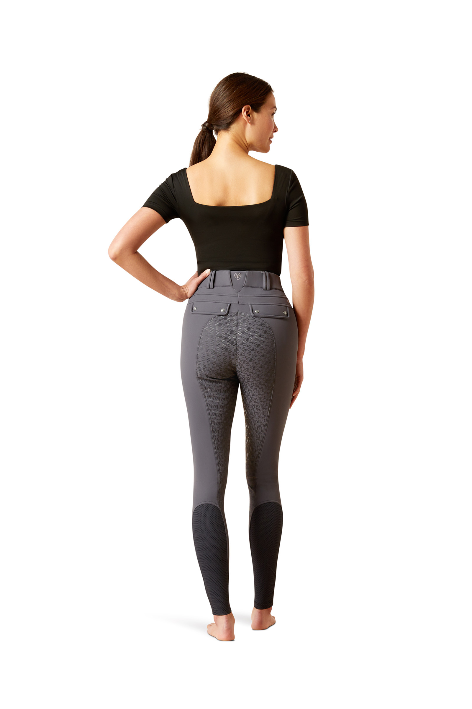 Ebony Ariat Tri Factor Frost dam helfodrade ridbyxor med helskoning