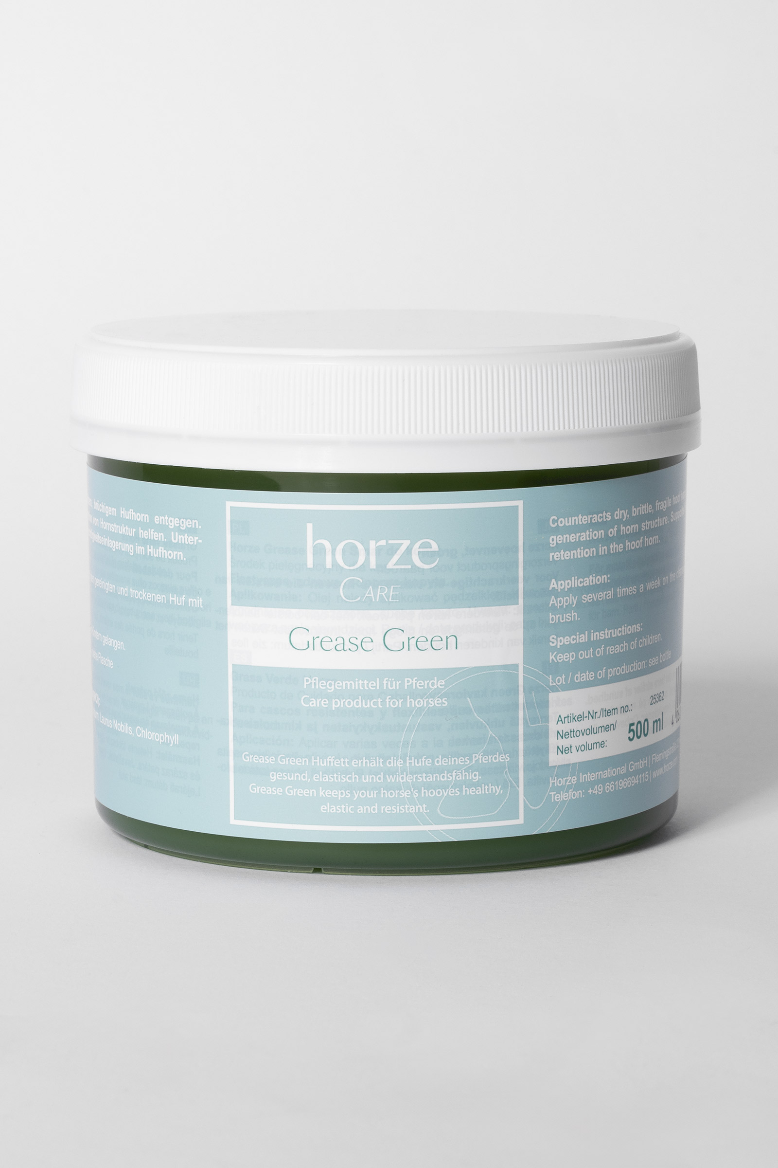 Horze Grease Green, 500ml