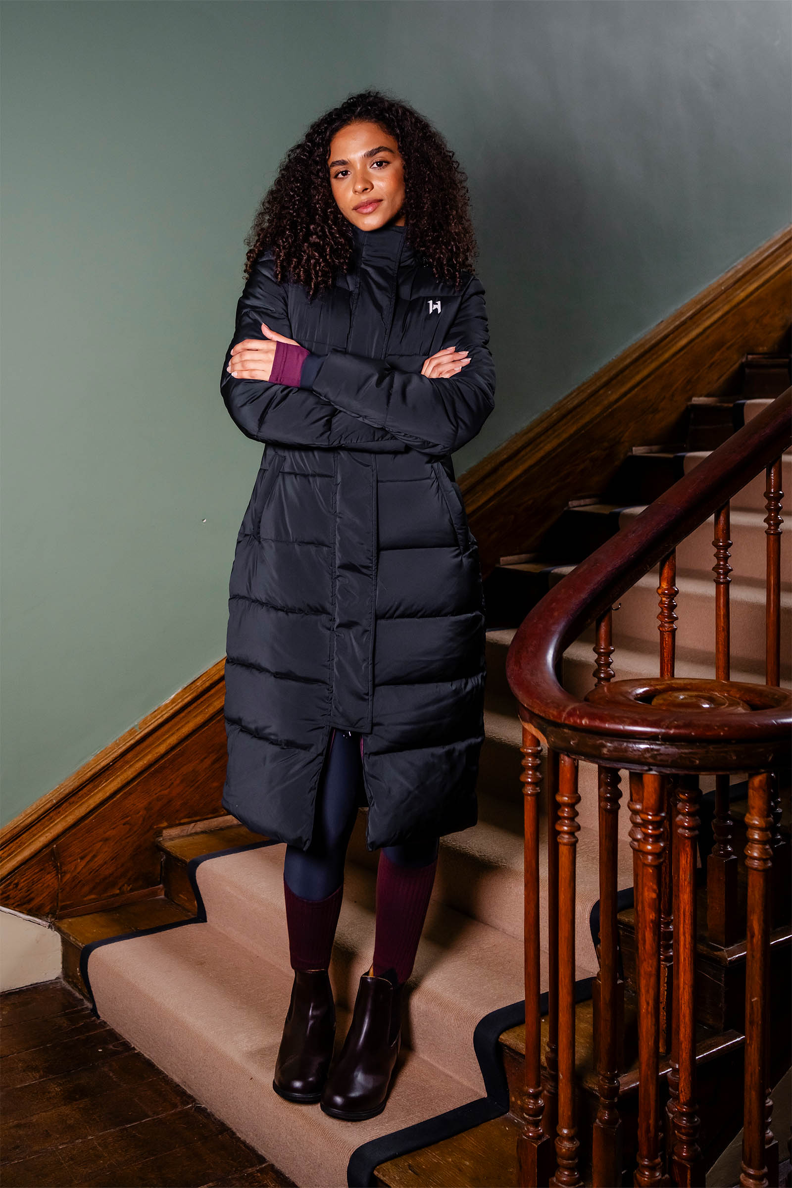 Horseware Verve l&aring;ng vadderad damkappa