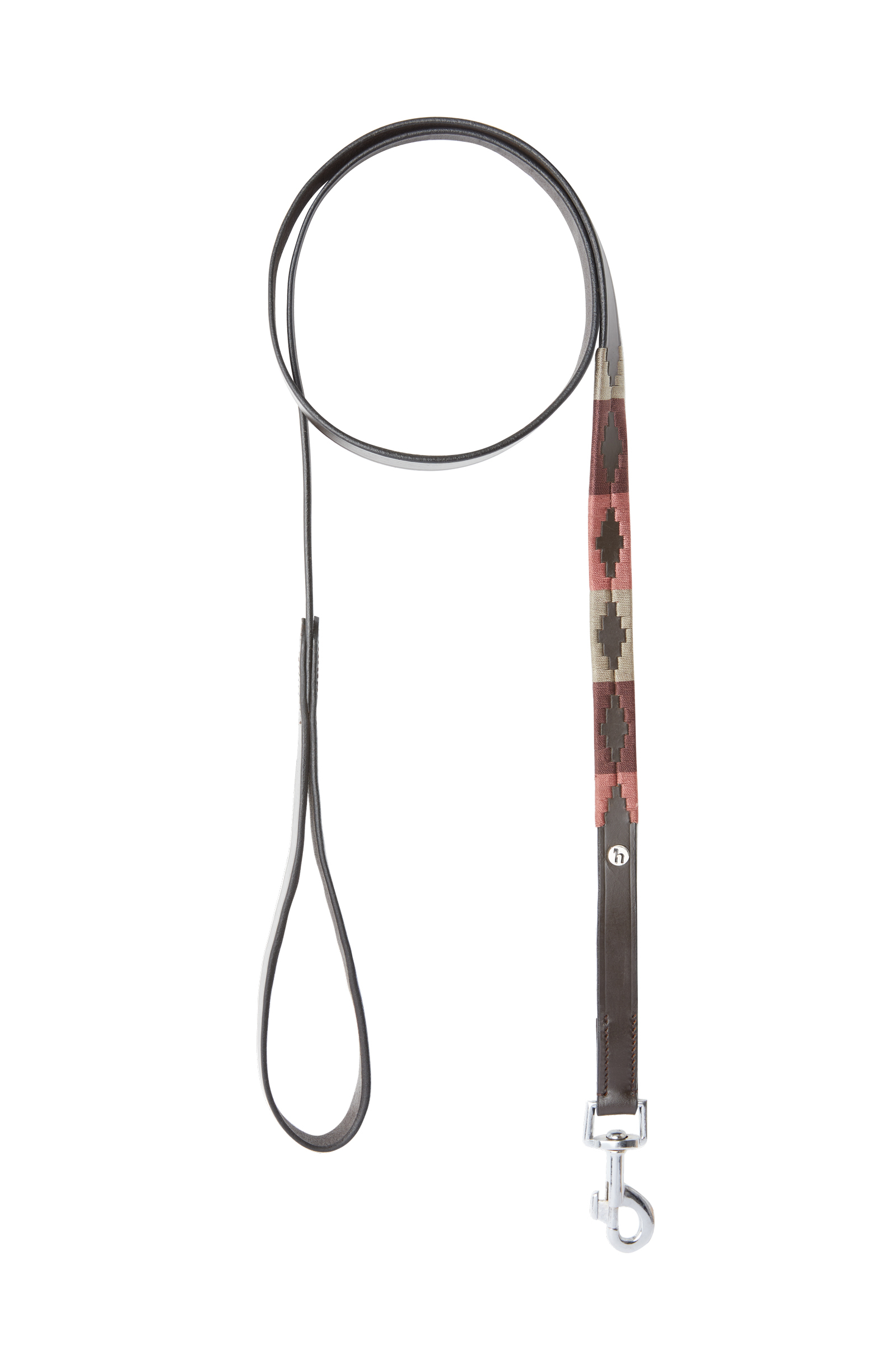 Marsala Red/ Rum Raisin Brown Horze Polo hundkoppel