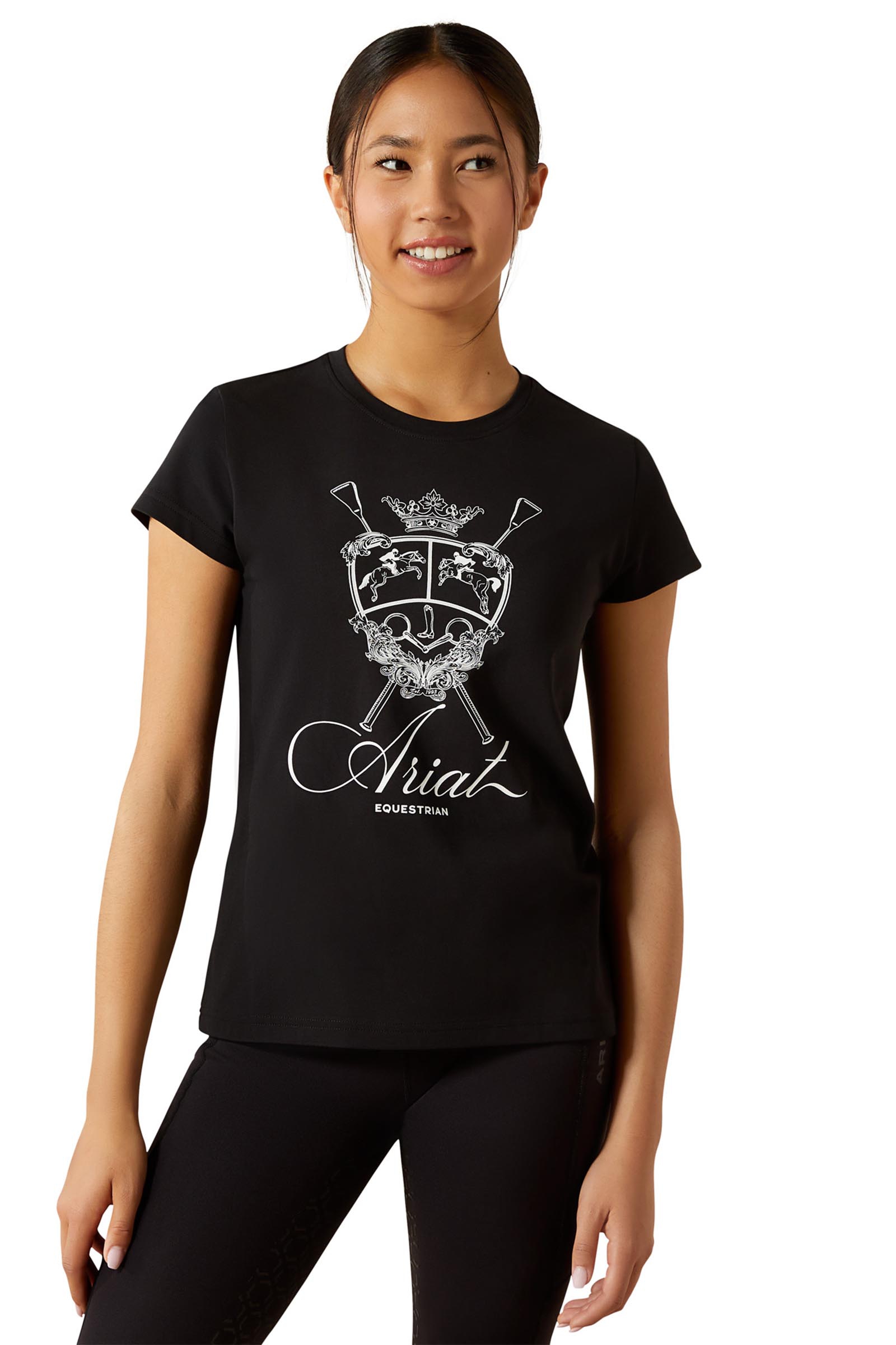 Ariat Ritzy Logo kortärmad skjorta för barn