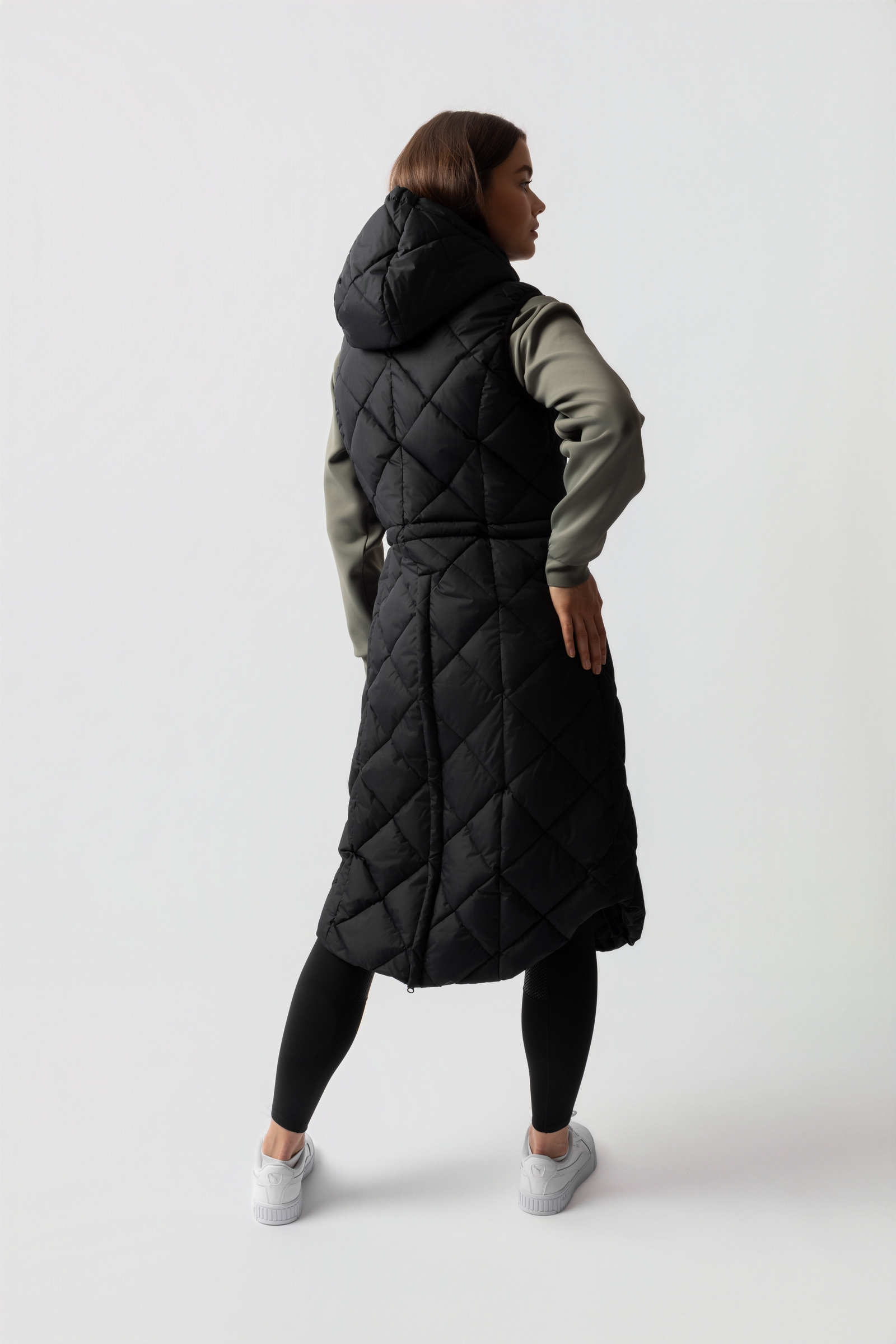 B Vertigo Gem lång vadderad ridväst