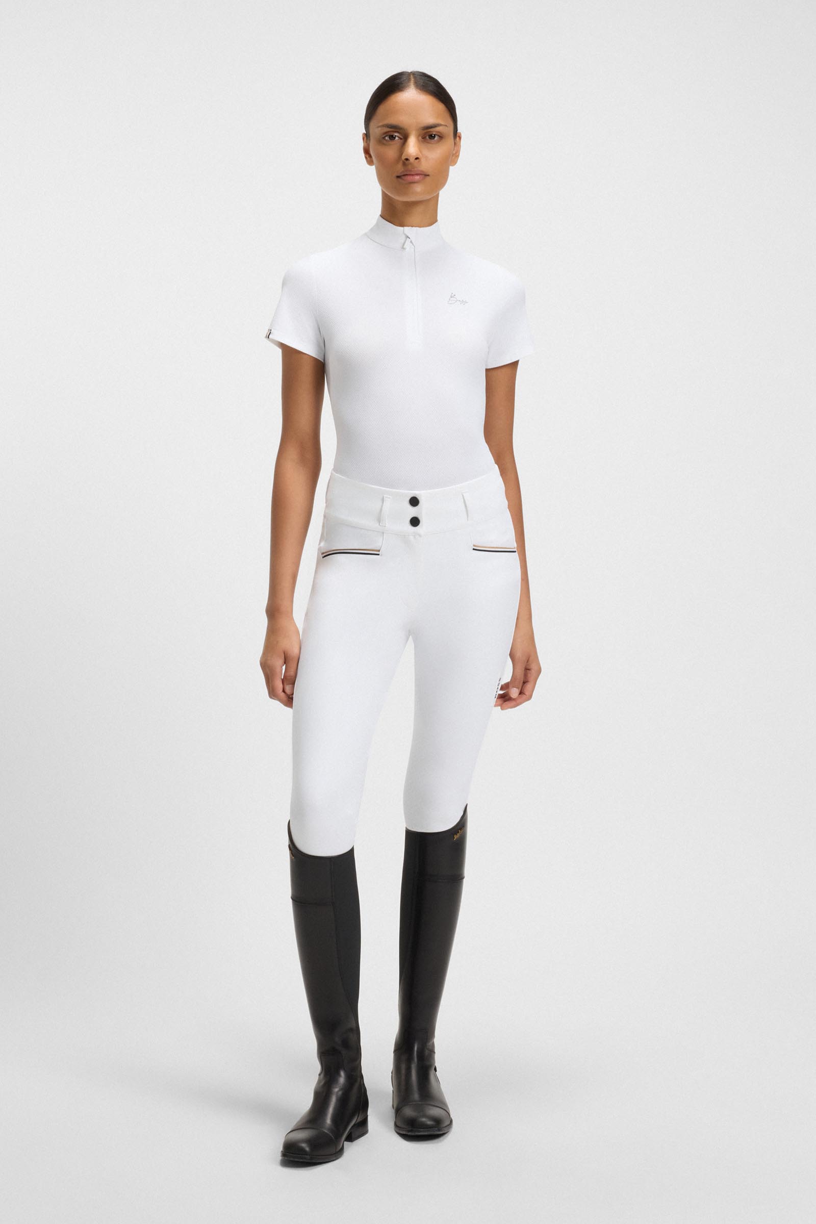 Boss Maira dam t&auml;vlingsskjorta Texture