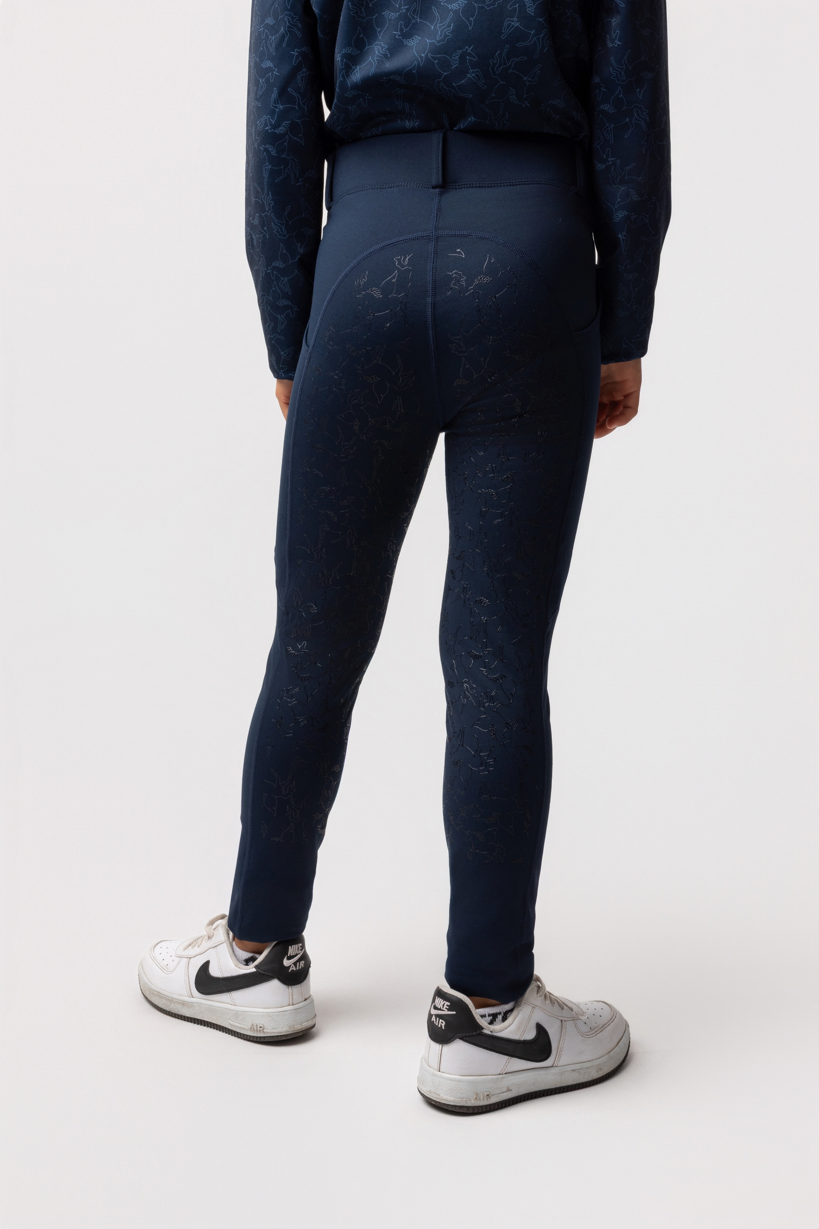 Horze Dea barnens helskodda ridbyxor i thermo