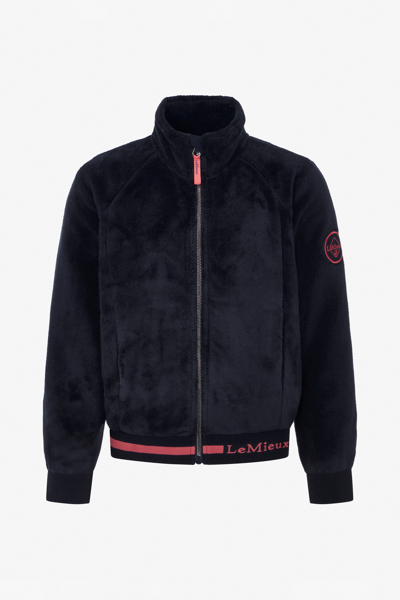 Navy LeMieux Young Rider Libby fleecejacka för barn