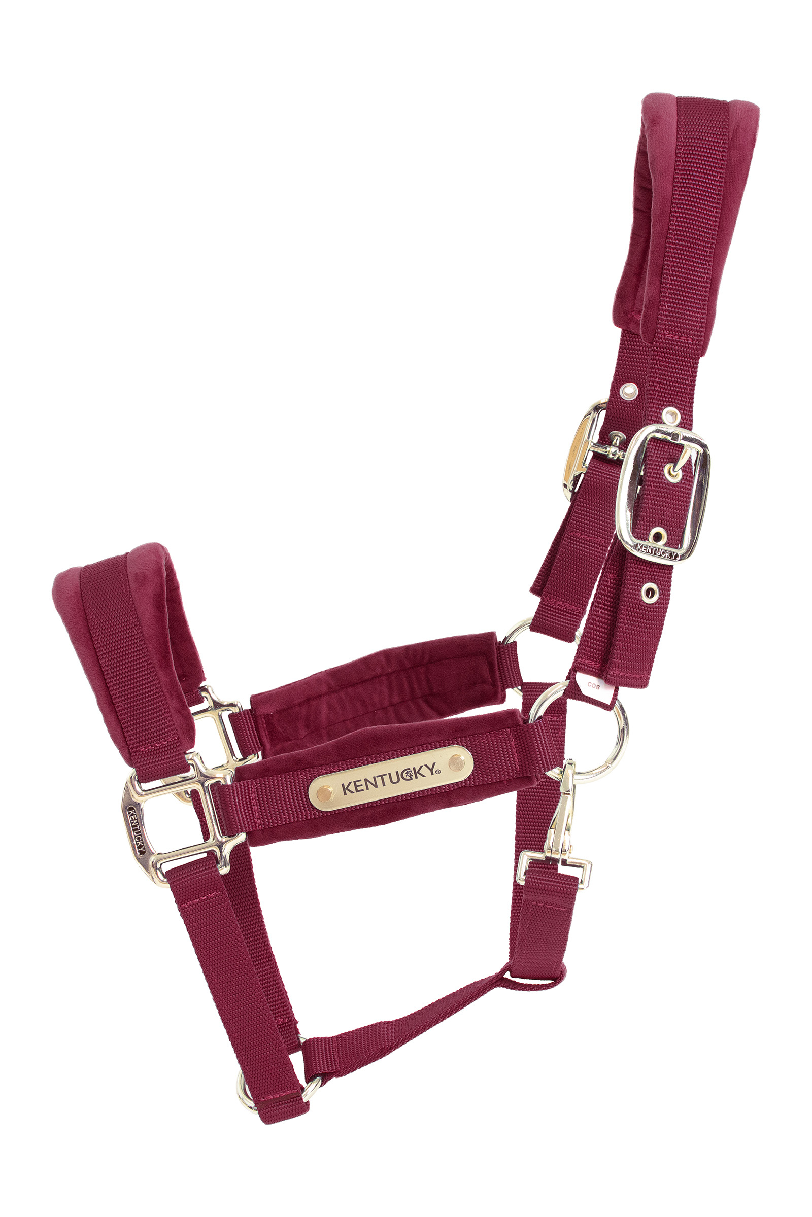 Burgundy Dark Red Kentucky Horsewear Velvet grimma