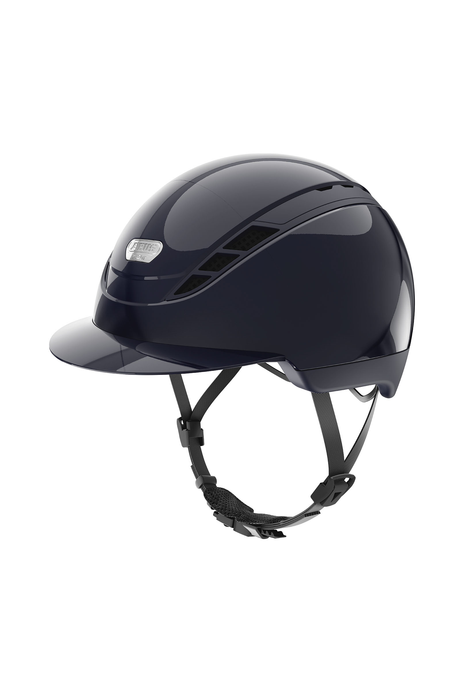 Dark Blue/ Shiny Abus Pikeur AirDuo ridhjälm