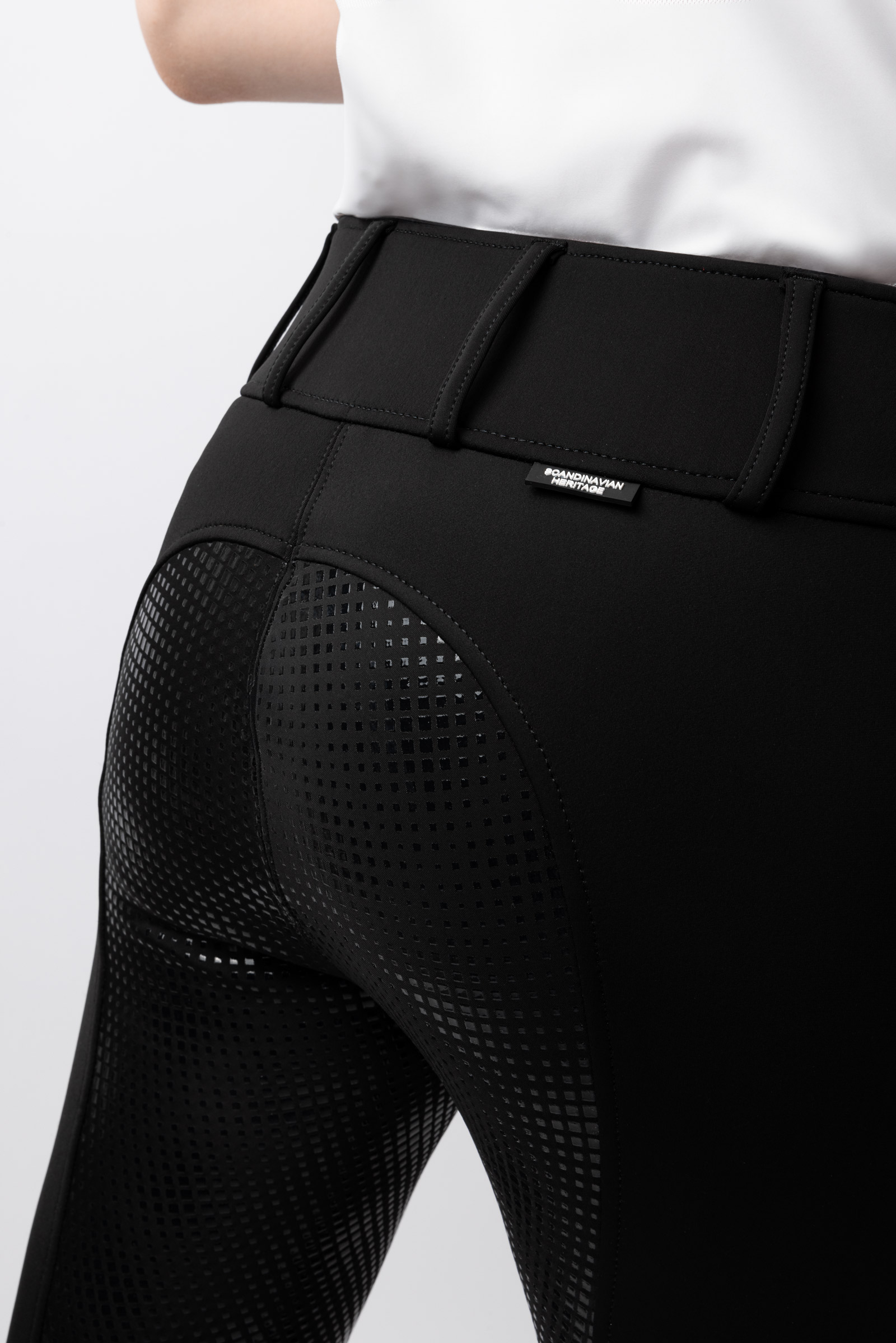 Horze Grand Prix Softshell silikonhelskodda termoridbyxor, dam