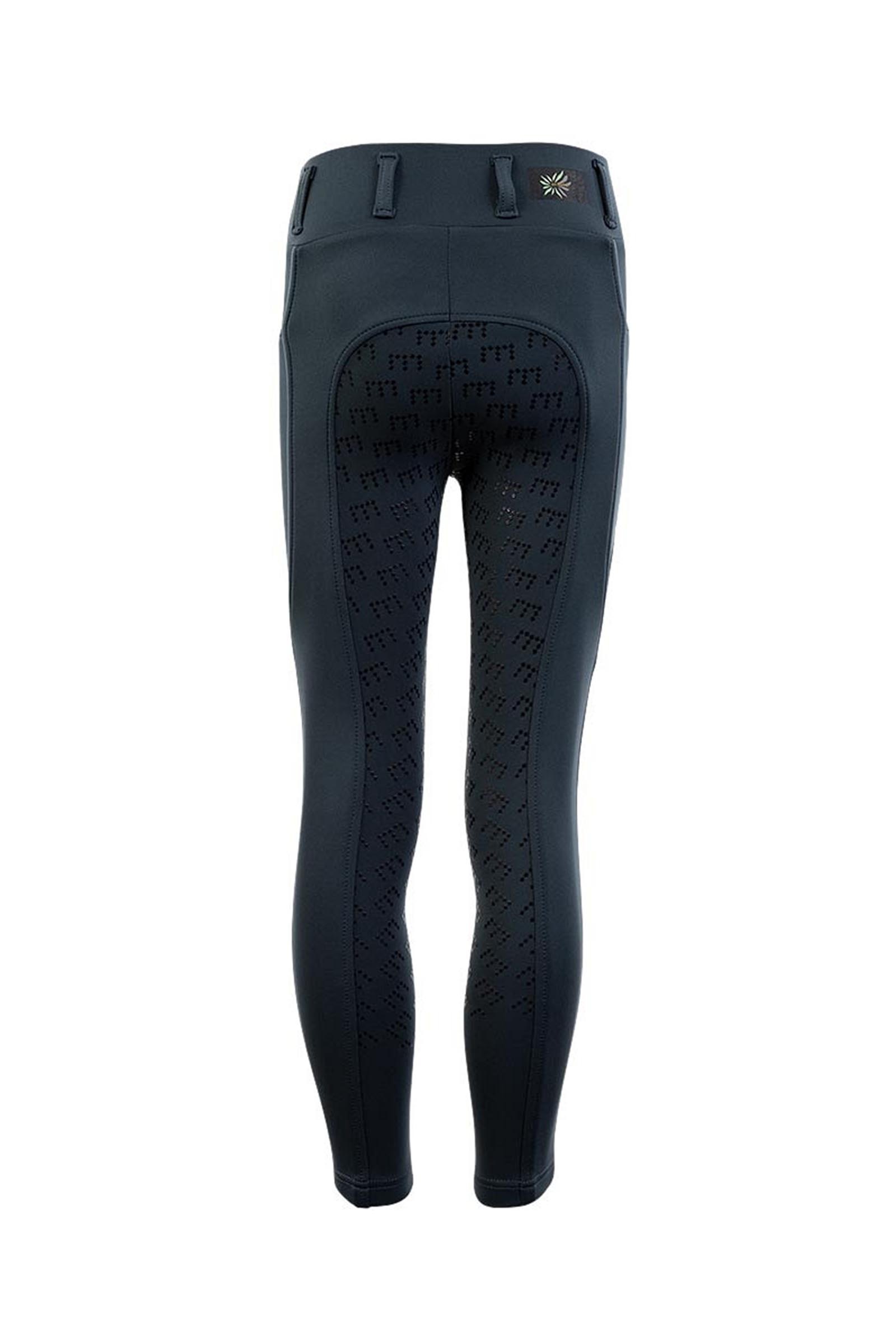 Midnight Navy BR Mini Kids riding treggings med silikons&auml;te