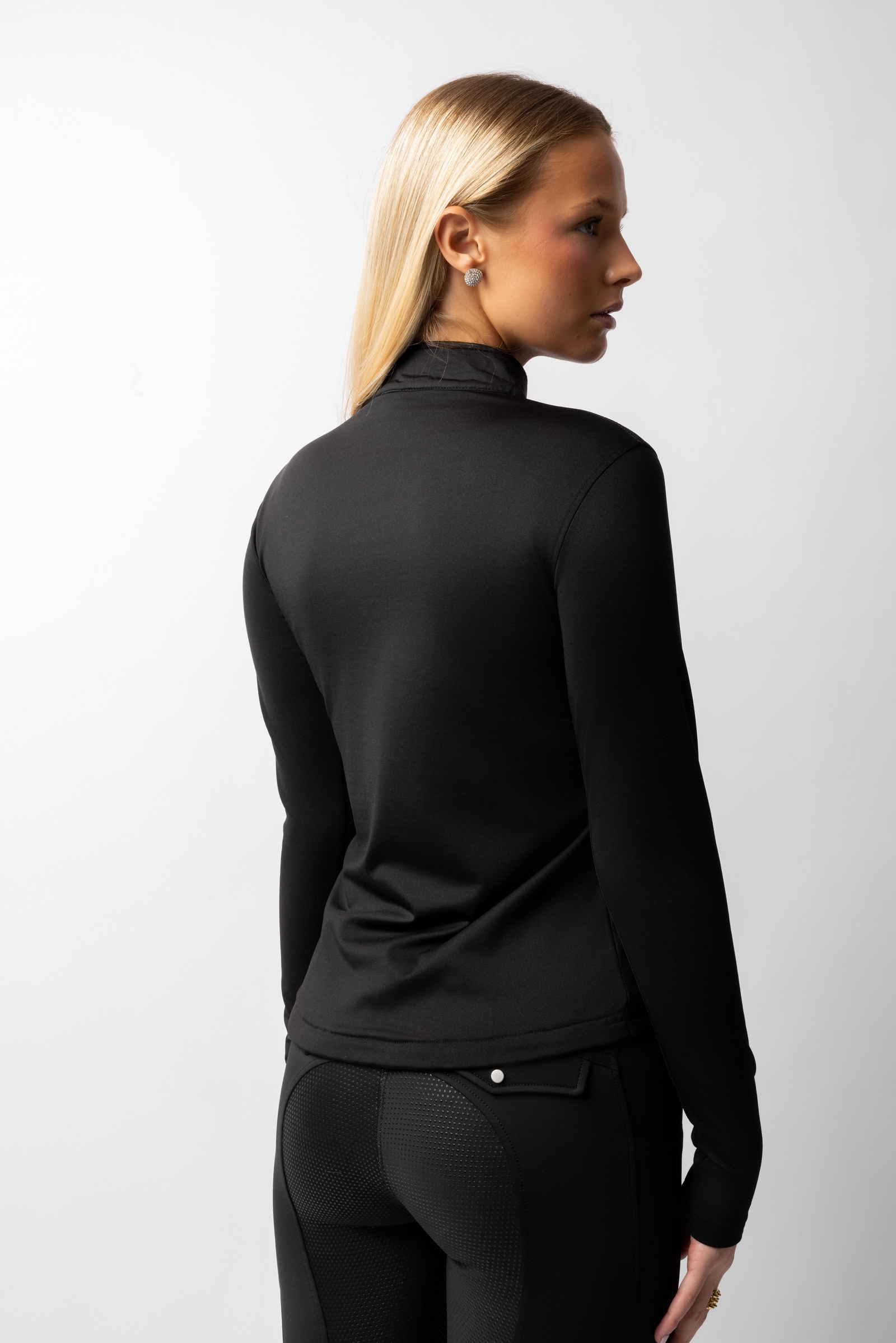 Horze Luminox funktionell l&aring;ng&auml;rmad topp f&ouml;r dam