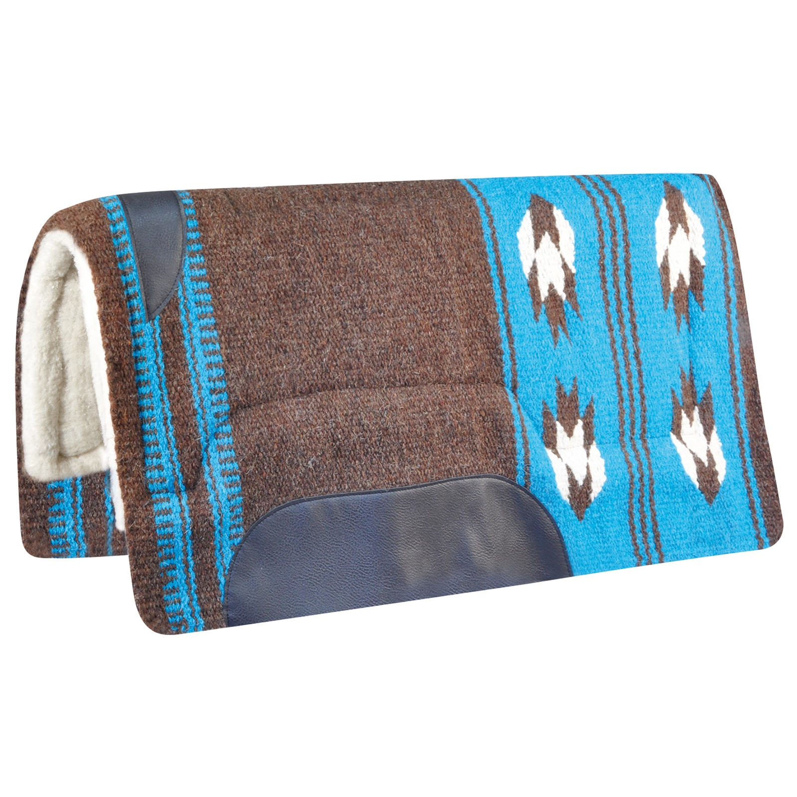 Brown/ Turquoise Waldhausen Western Pad Utah