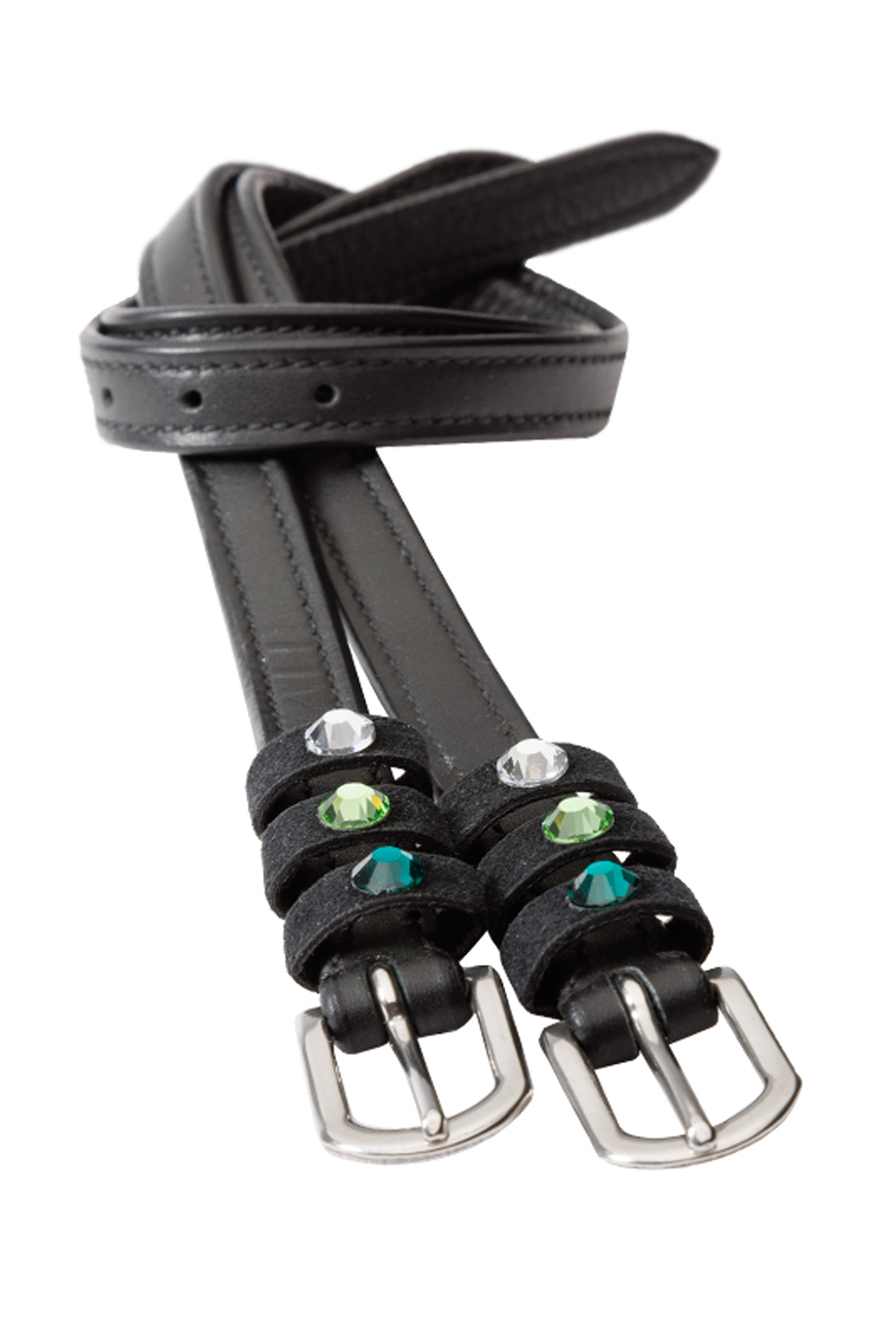 Black/Green/White Kavalkade Seasons Dreams Sporrremmar