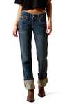 Ariat R.E.A.L. Mid Rise Stretch Ivy Stackable Straight Leg Mid-rise stretch jeans f&ouml;r dam med raka ben