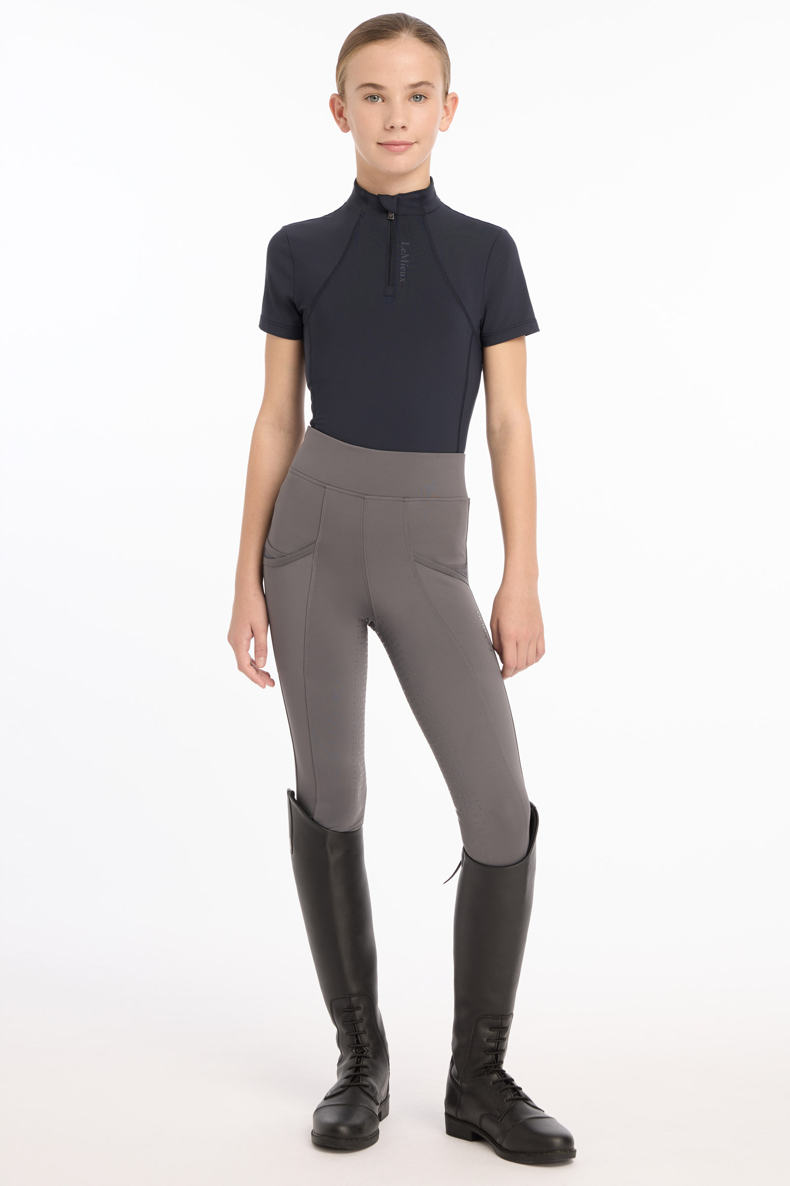 LeMieux kortärmad baslager för unga ryttare