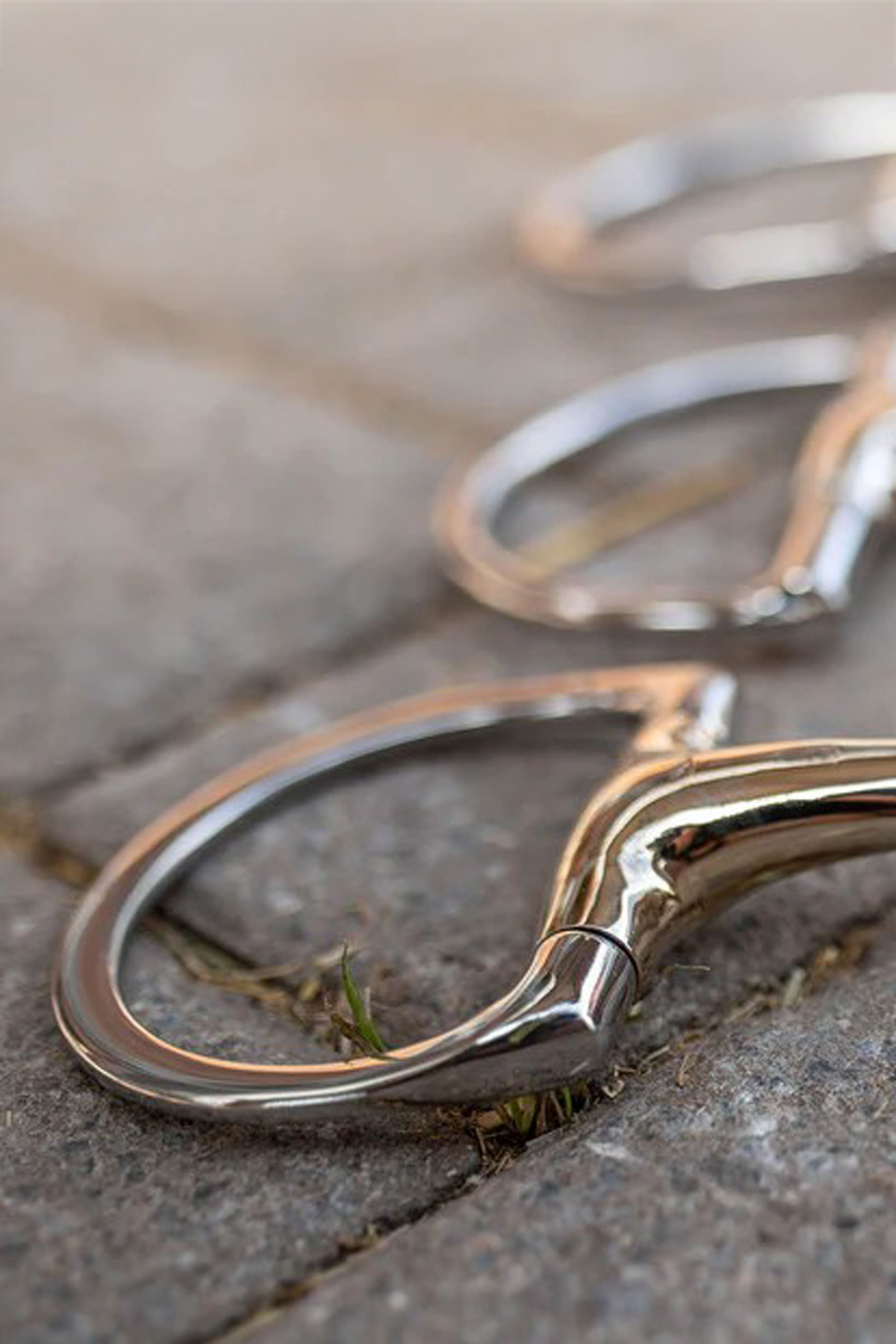 Sprenger Novocontact eggbett med D-ringar, dubbelledat, Sensogan, 16 mm