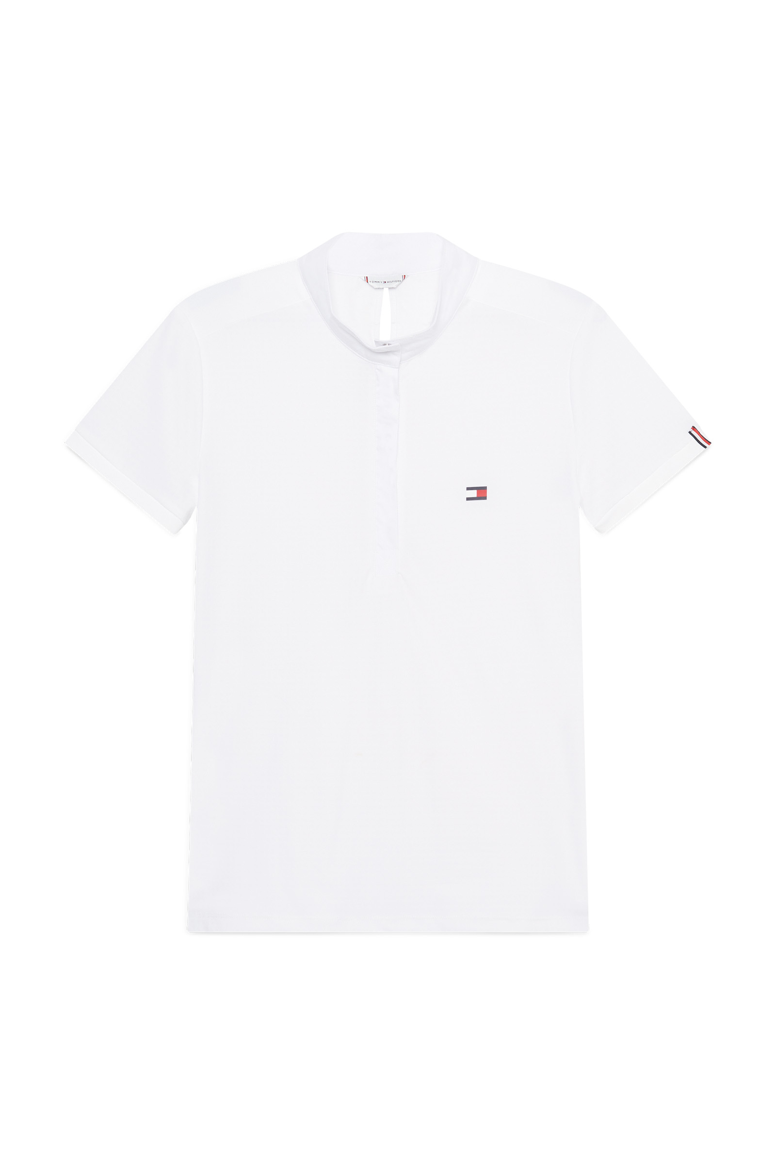Tommy Hilfiger Equestrian Chelsea Kylig Kort&auml;rmad Polo Tr&ouml;ja med Logo