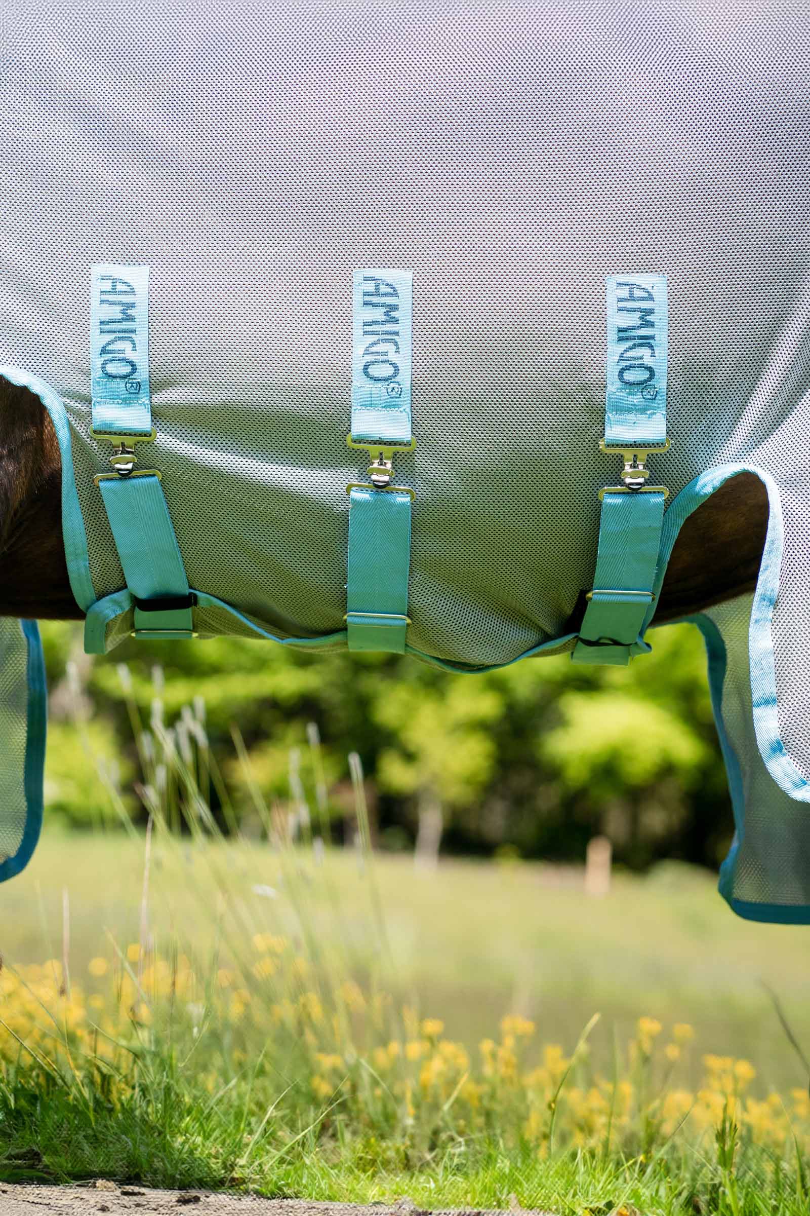 Horseware Amigo AmEco Bug Buster flugtäcke med avtagbar halsdel