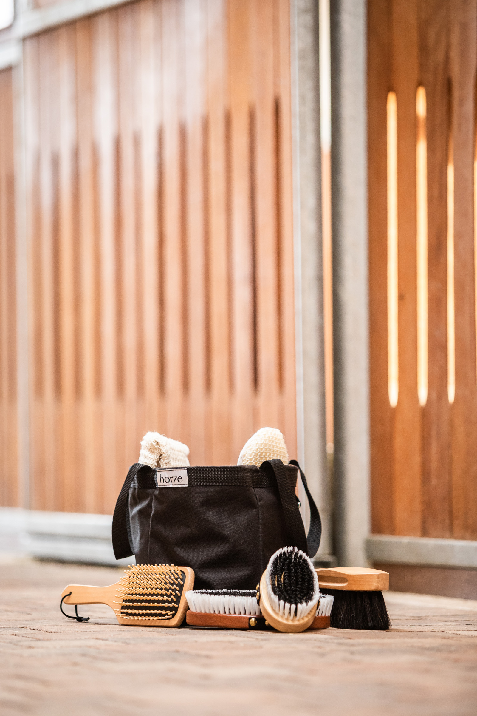 Horze Wooden ryktväska